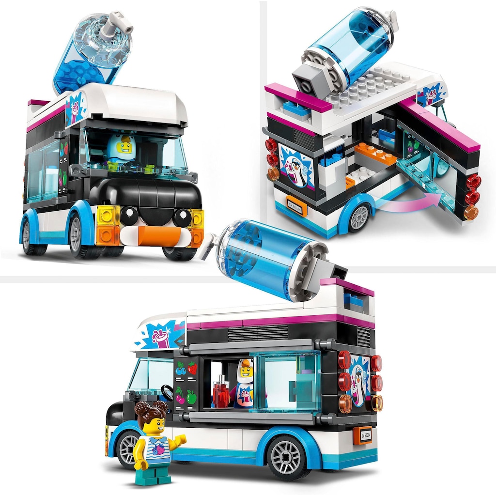 LEGO® Konstruktionsspielsteine »Slush-Eiswagen (60384), LEGO® City«, (194 St.)