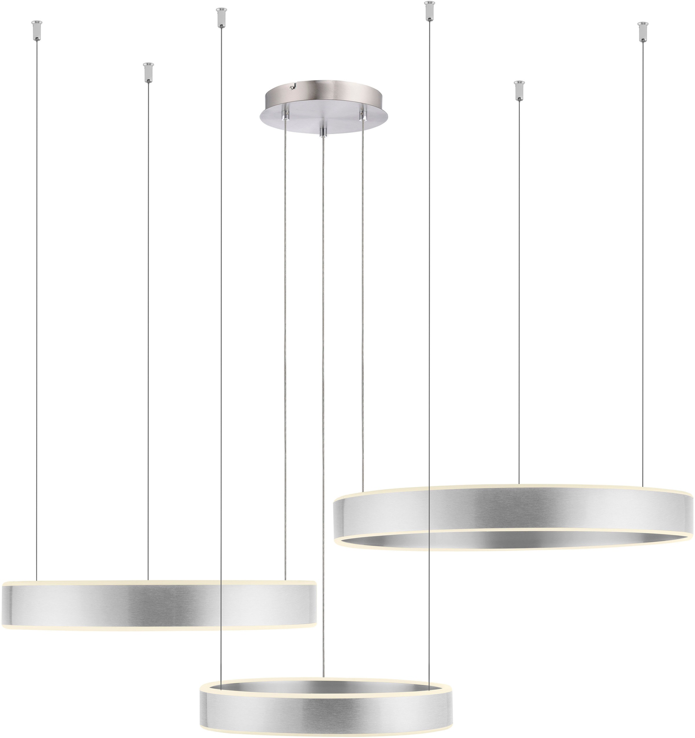 Paul Neuhaus Pendelleuchte »SCULLI«, 2 flammig, Leuchtmittel LED-Board | LED fest integriert