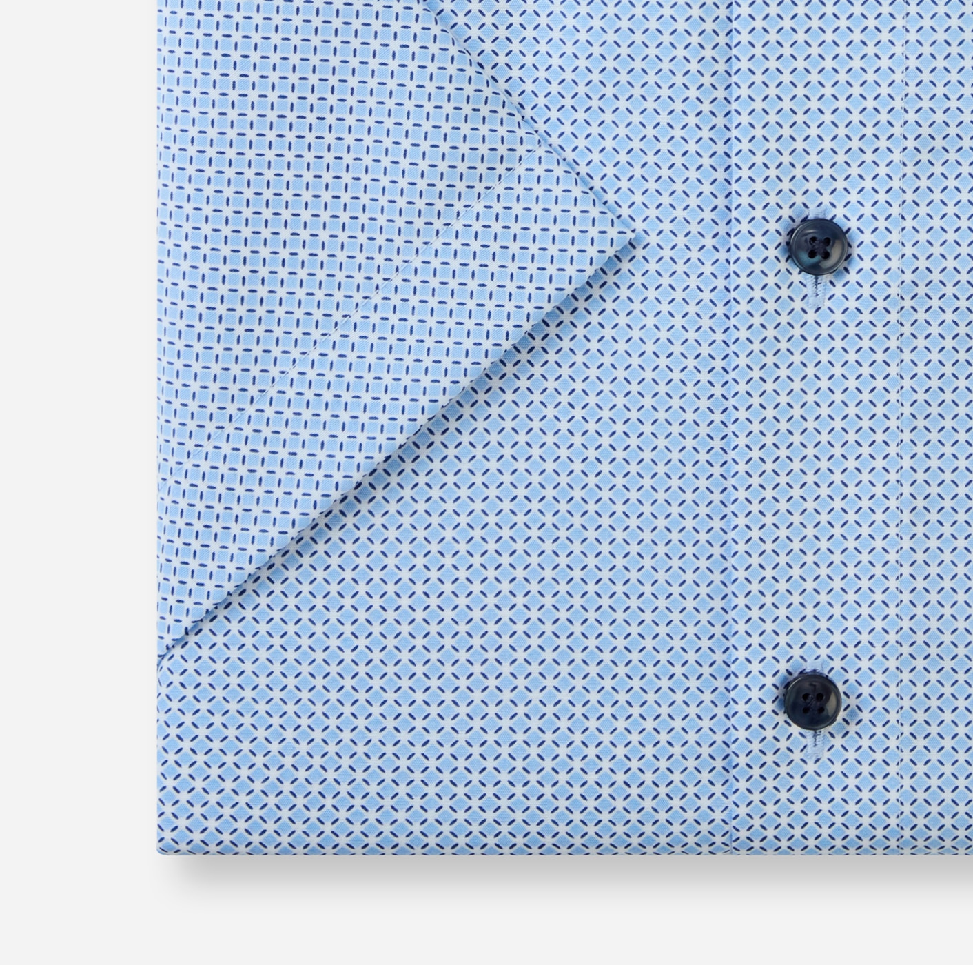 OLYMP Kurzarmhemd »Luxor modern fit«, mit Minimal-Print