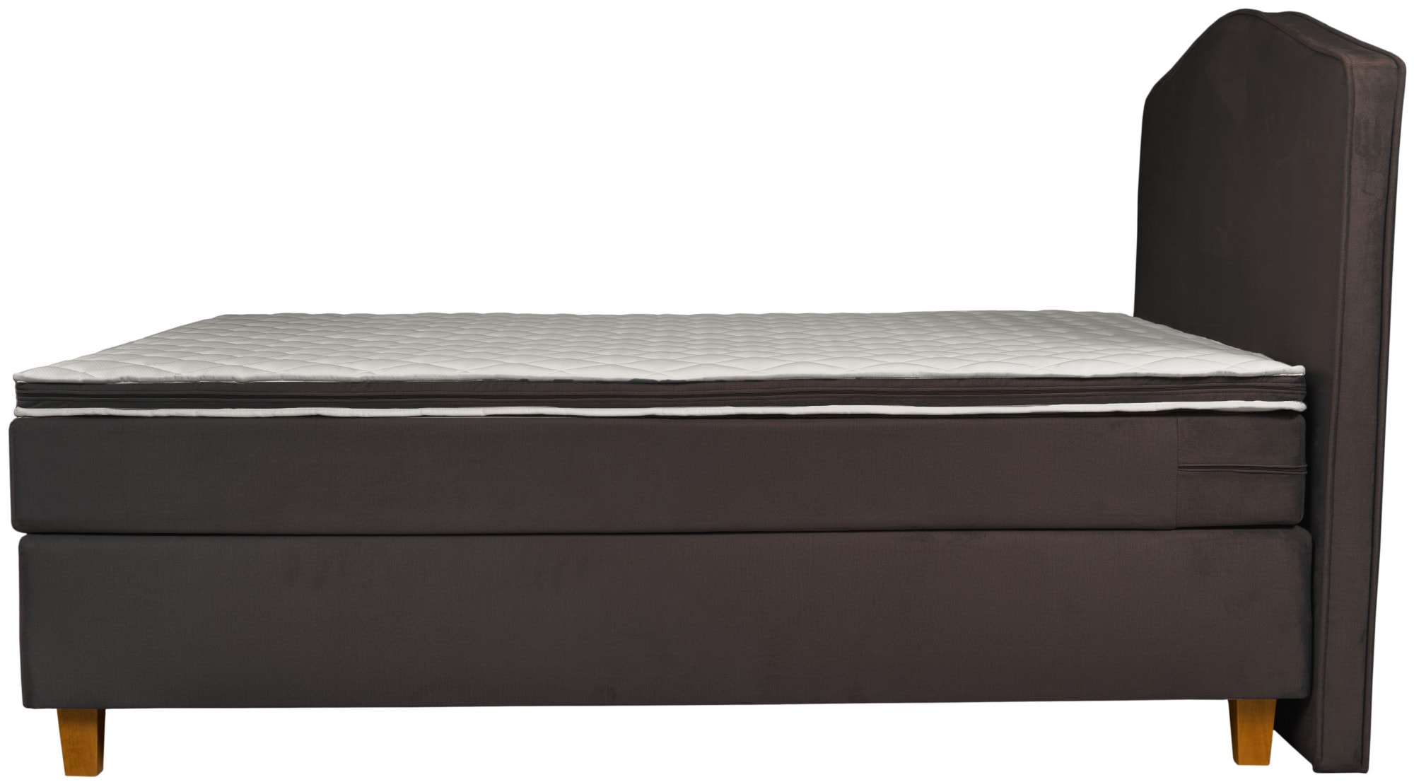 INOSIGN Boxspringbett »Jalma« Füße aus massiver Birke ; Inkl. Topper