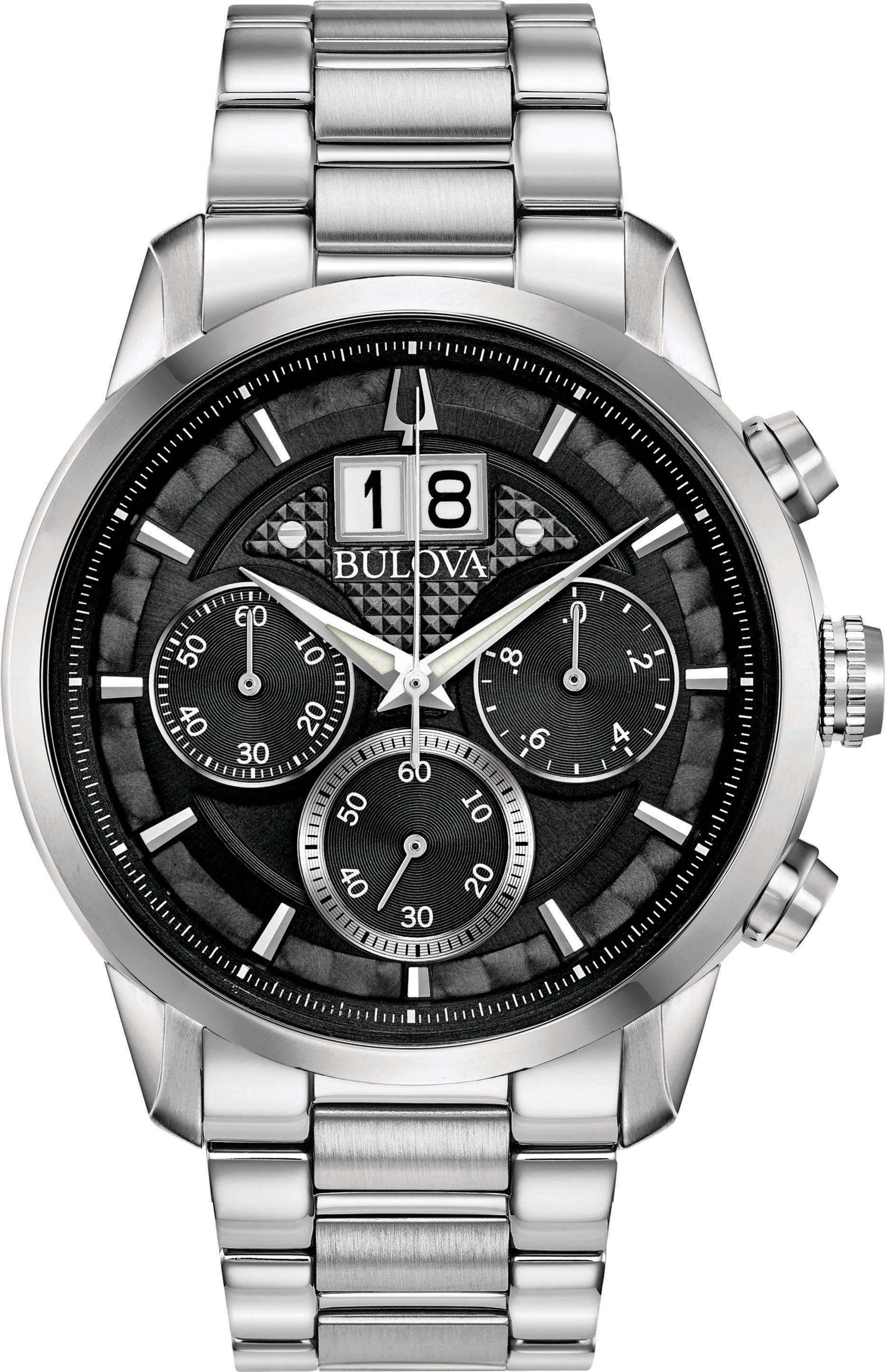 Chronograph »Sutton, 96B319«, Armbanduhr, Quarzuhr, Herrenuhr