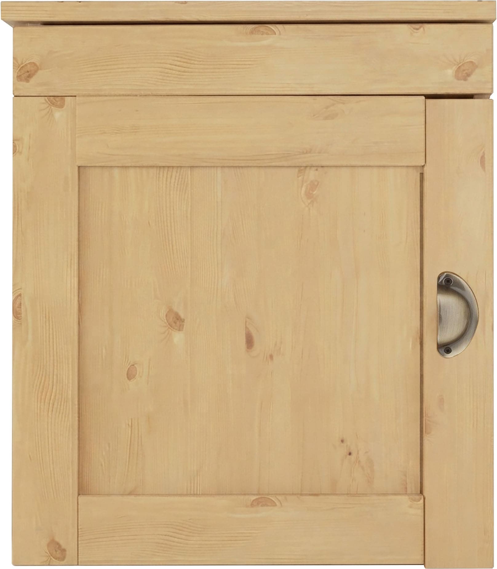 Home affaire Hängeschrank »Oslo« 50 cm breit, aus massiver Kiefer, 1 Tür, Metallgriff, Landhaus-Optik