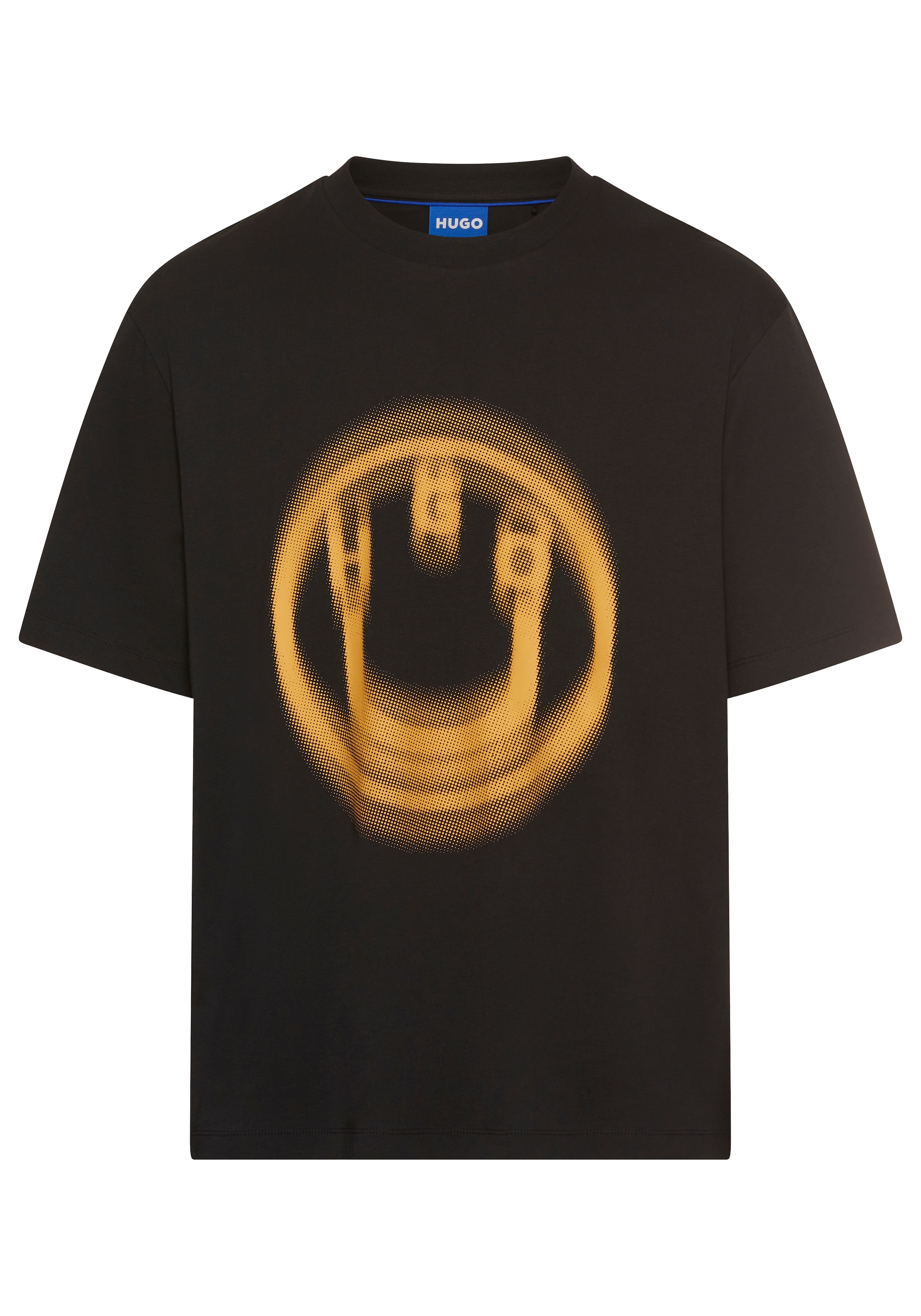 HUGO Blue T-Shirt »Nalax«, mit Logo-Druck
