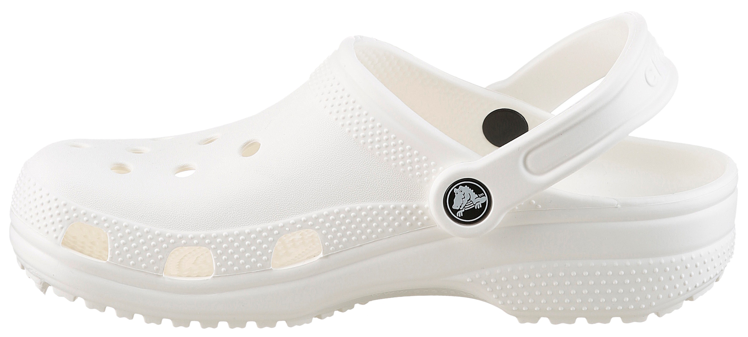 Crocs Clog »Classic K«  Sommerschuh, Hausschuh, Badeschuh mit schwenkbarem Fersenriemchen