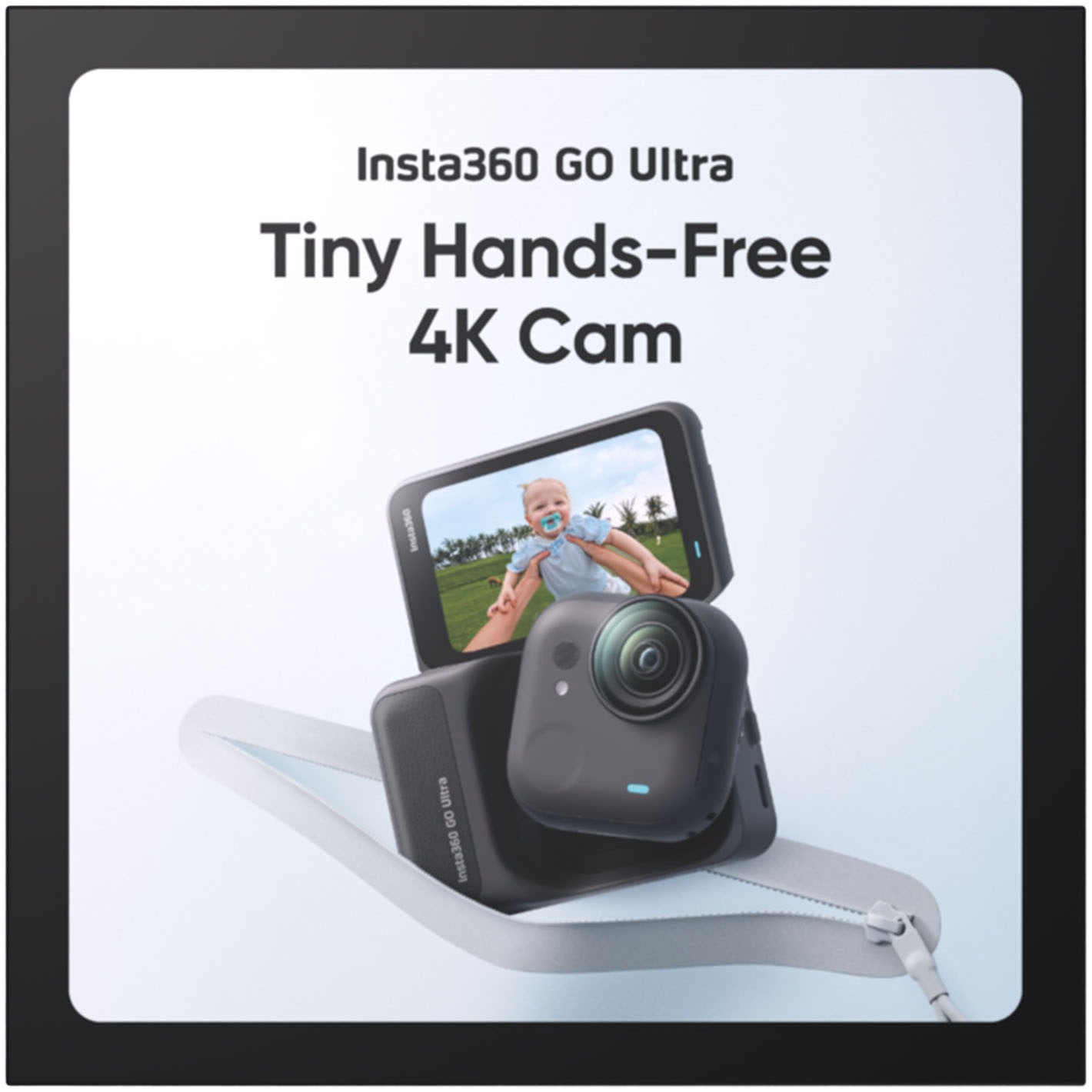 Insta360 Action Cam »GO Ultra Standard Bundle« 4K Ultra HD Bluetooth