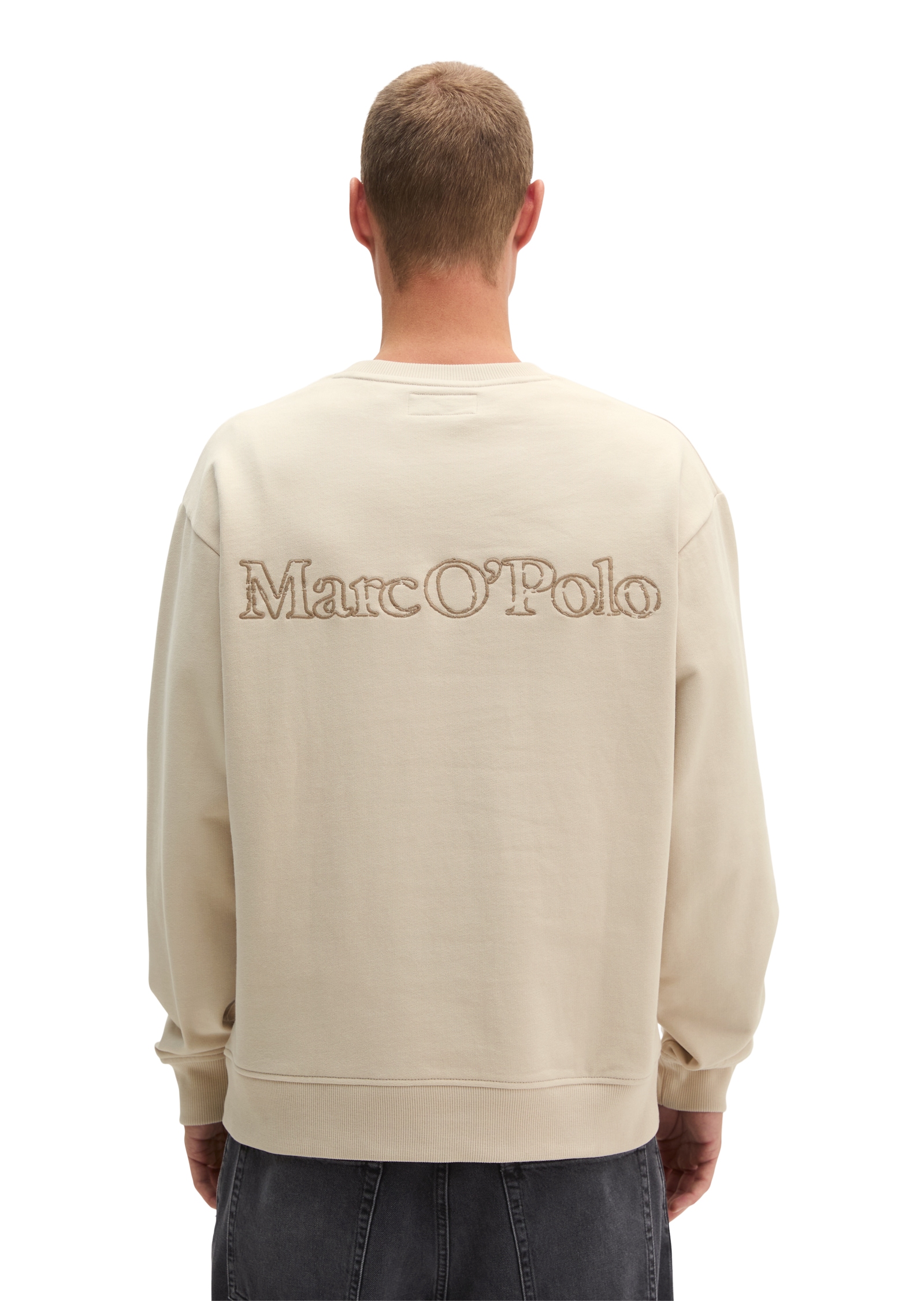 Marc O'Polo Sweatshirt , mit Logostickerei auf dem Rücken
