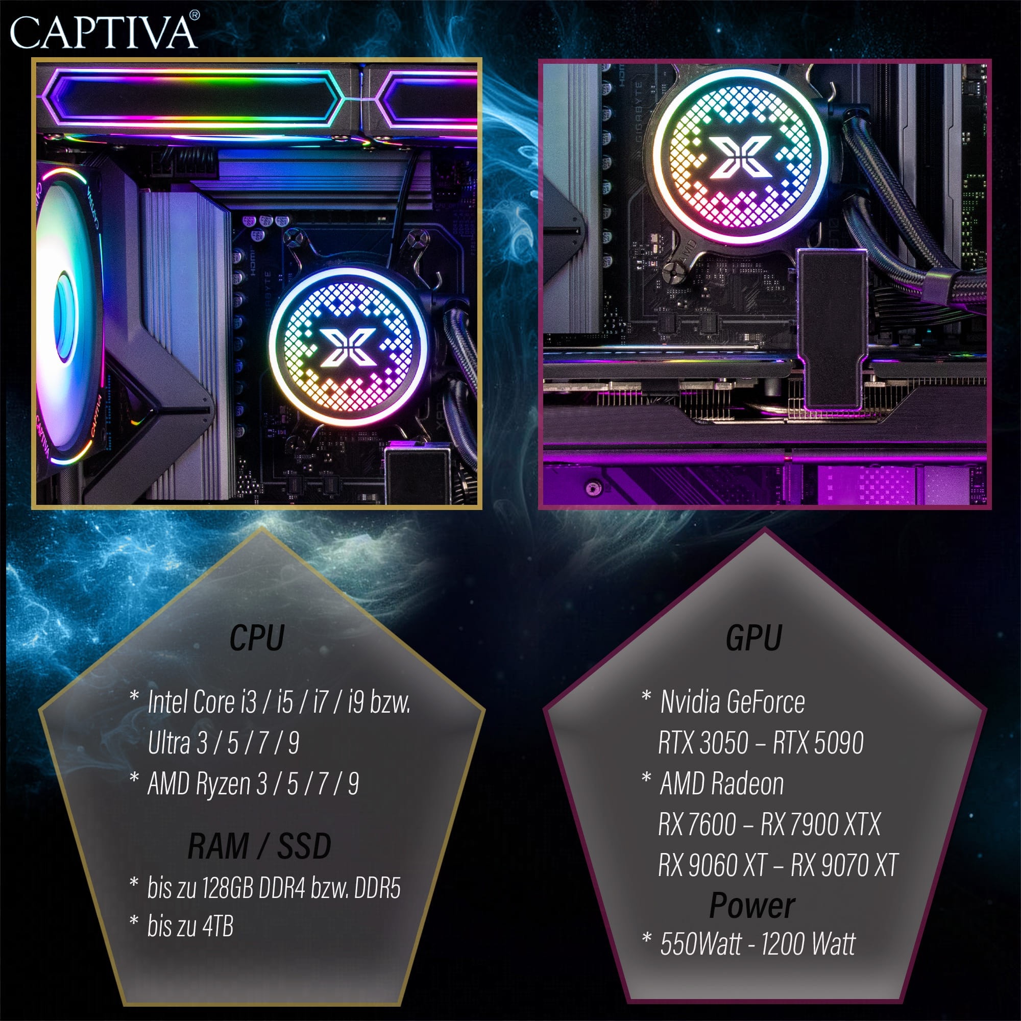 CAPTIVA Gaming-PC »Advanced Gaming I95-461«