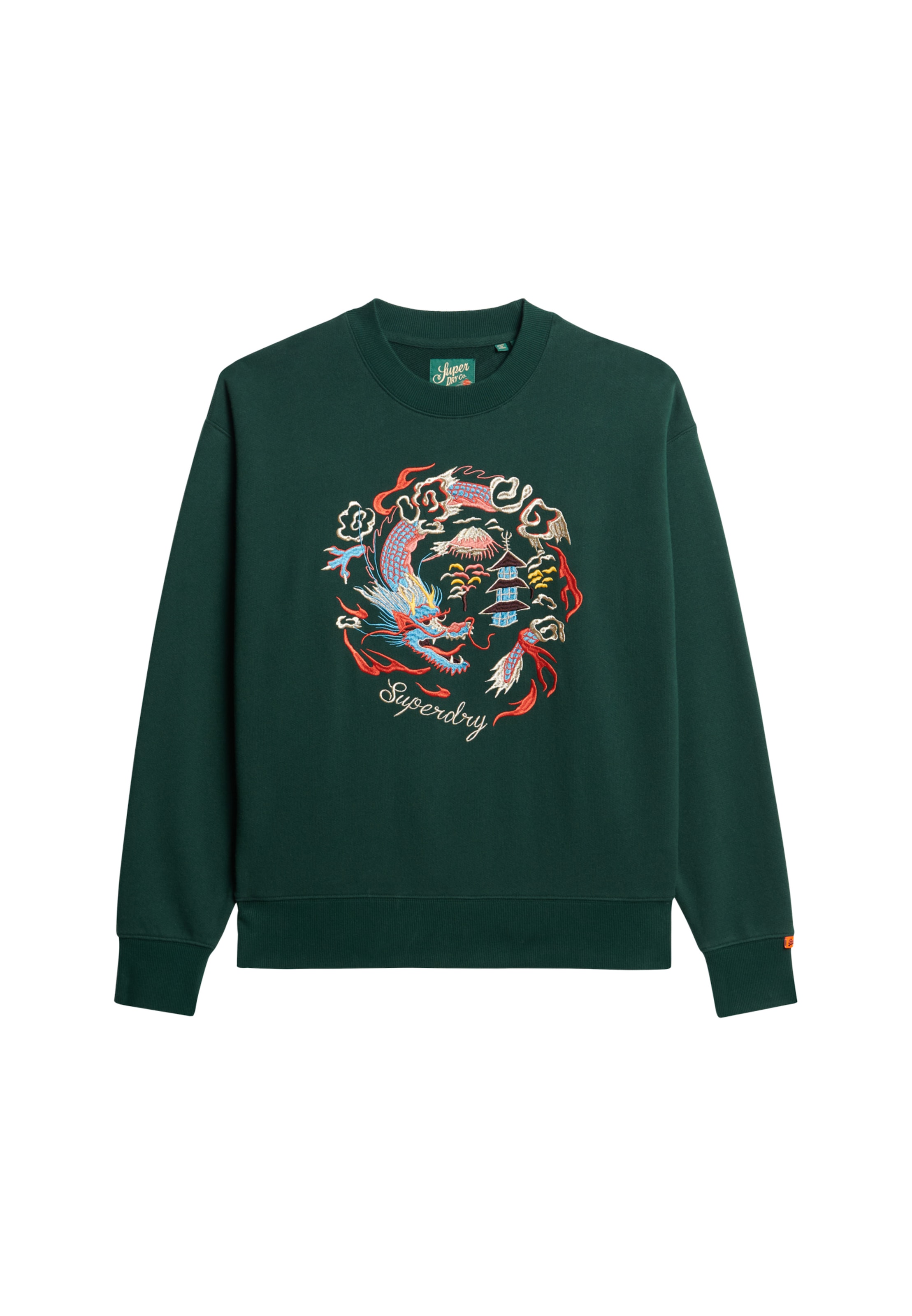 Superdry Sweatshirt »SUIKA EMBROIDERED LOOSE CREW«