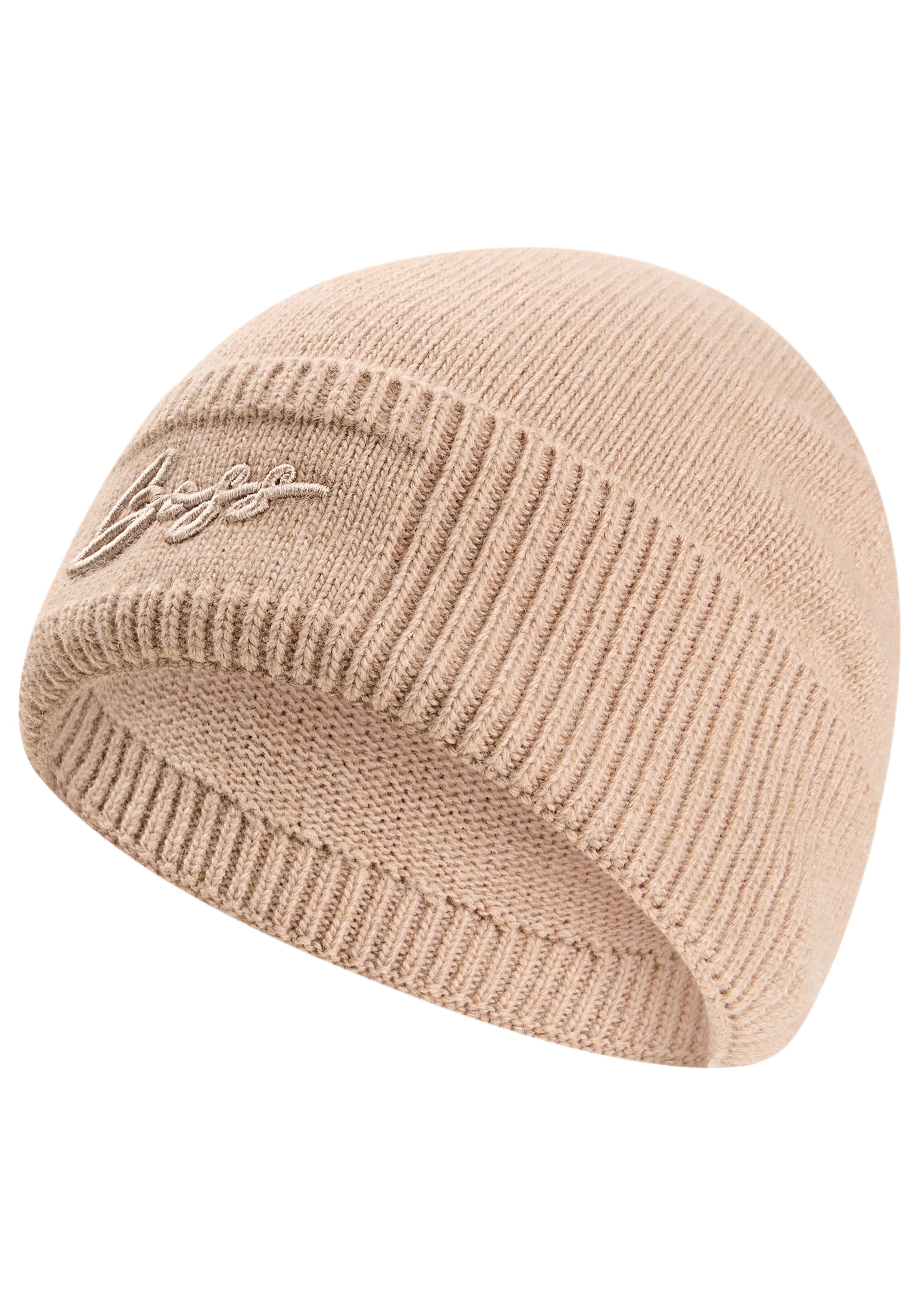 BOSS Strickmütze »Landrenia Hat« mit Woll- und Kaschmir-Anteil, unisex