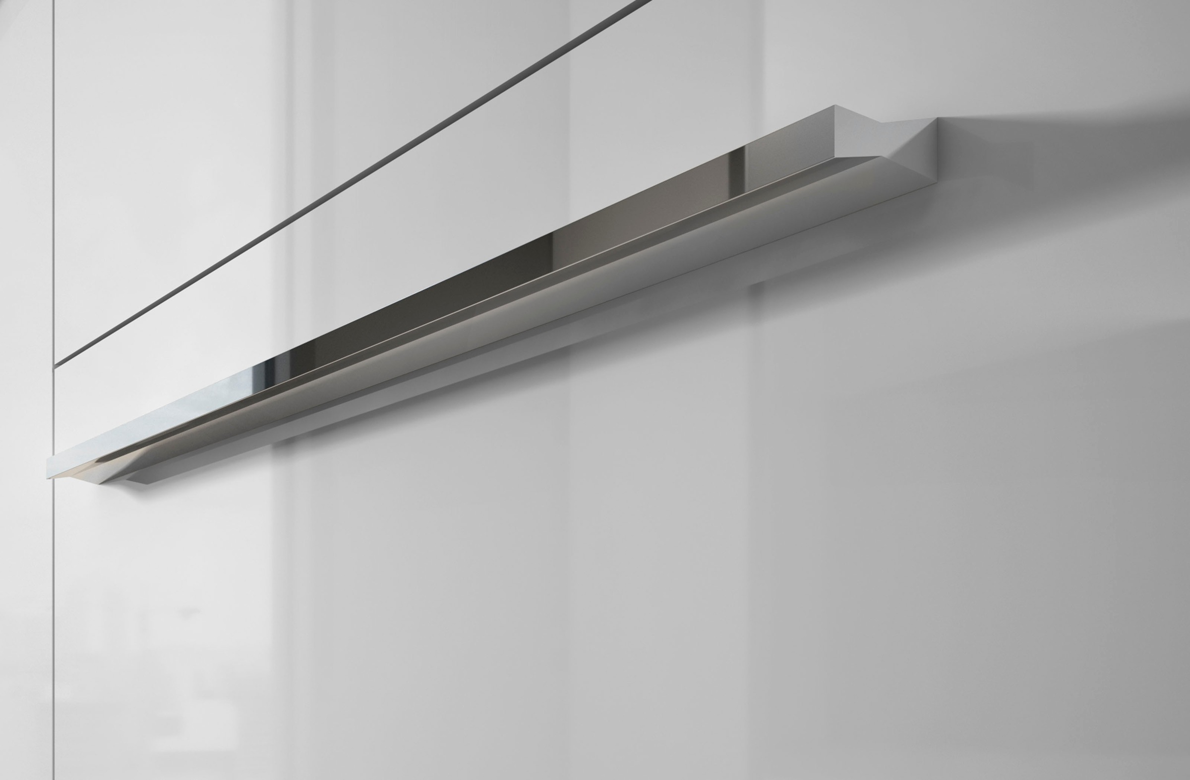 PLACES OF STYLE Kleiderschrank »Piano, UV lackiert, hochglänzend in beige oder weiß, FSC-zertifiziert« Made in Europe,  in vielen Breiten, Höhe 224cm, mit Soft-Close Funktion, 2 Schubladen