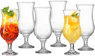 Cocktailglas »Joy«, (Set, 6 tlg., 6 Cocktailgläser, je 390 ml), 390 ml, 6-teilig