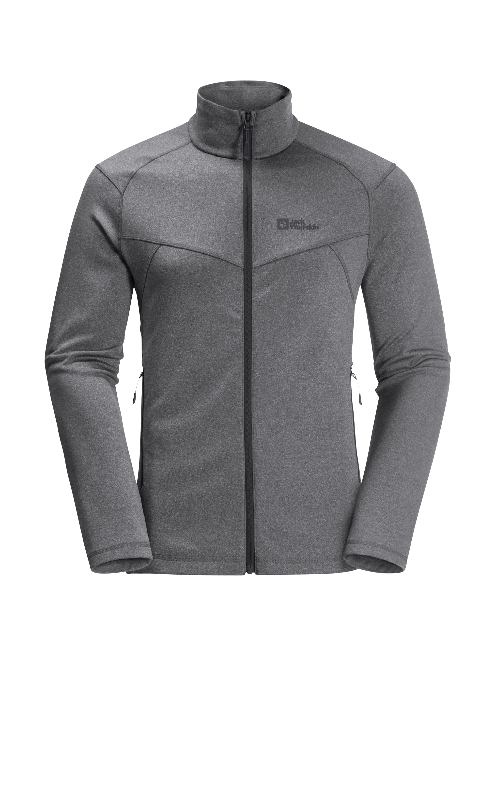 Jack Wolfskin Fleecejacke »TANNENSPUR HOODED JKT M«, mit Kapuze, mit Taschen und Kapuze