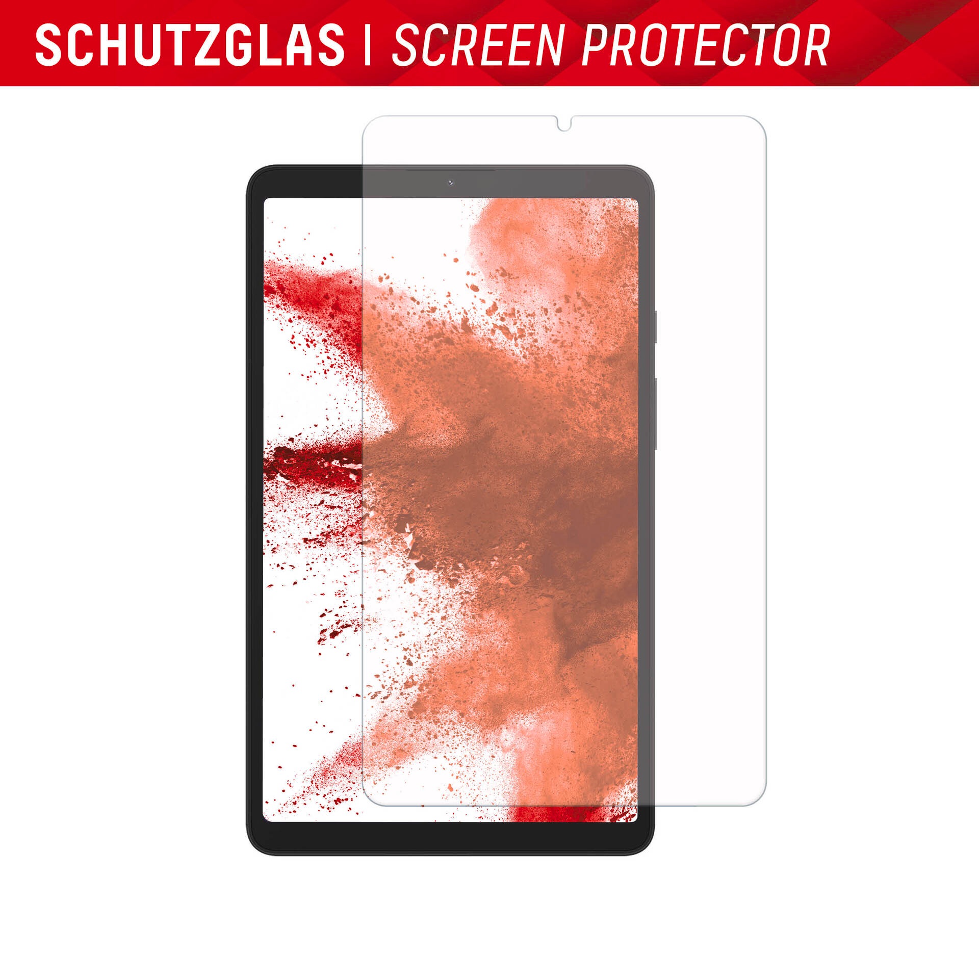 Displex Displayschutzglas »Tablet Glass«, für Samsung Galaxy Tab A9, Bildschirmschutz, Schutzglas, Splitterschutz, kratzfest