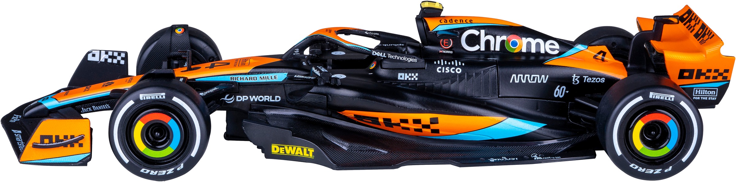 Jamara Spielzeug-Auto »Diecast, McLaren MCL60 2023, schwarz«