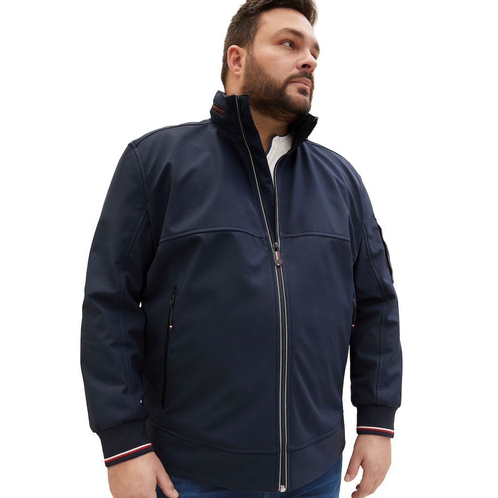 TOM TAILOR PLUS Softshelljacke