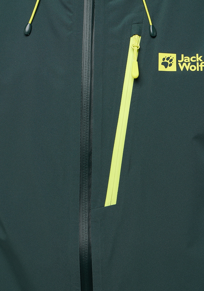 Jack Wolfskin Funktionsjacke »EAGLE PEAK 2L JKT M«, mit Kapuze