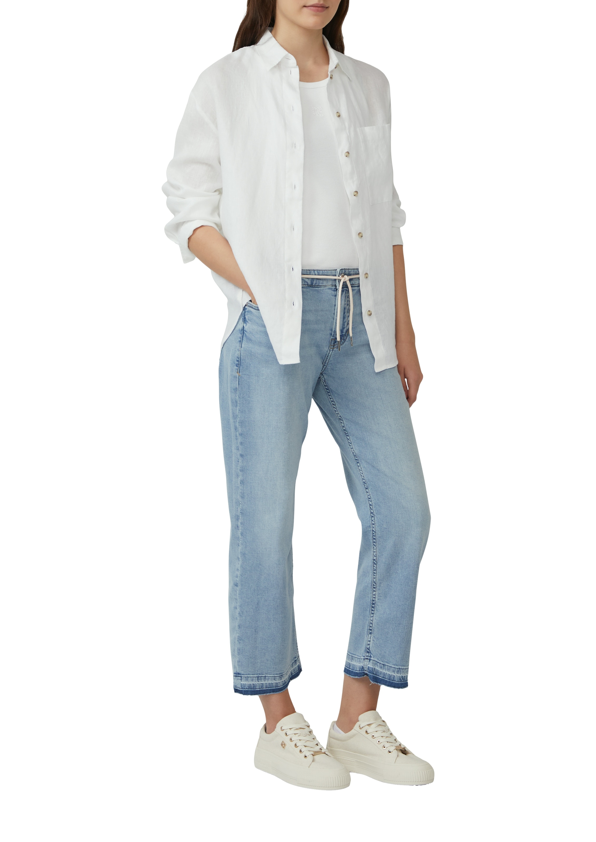 s.Oliver 7/8-Jeans, in 7/8-Länge mit Kordelzug
