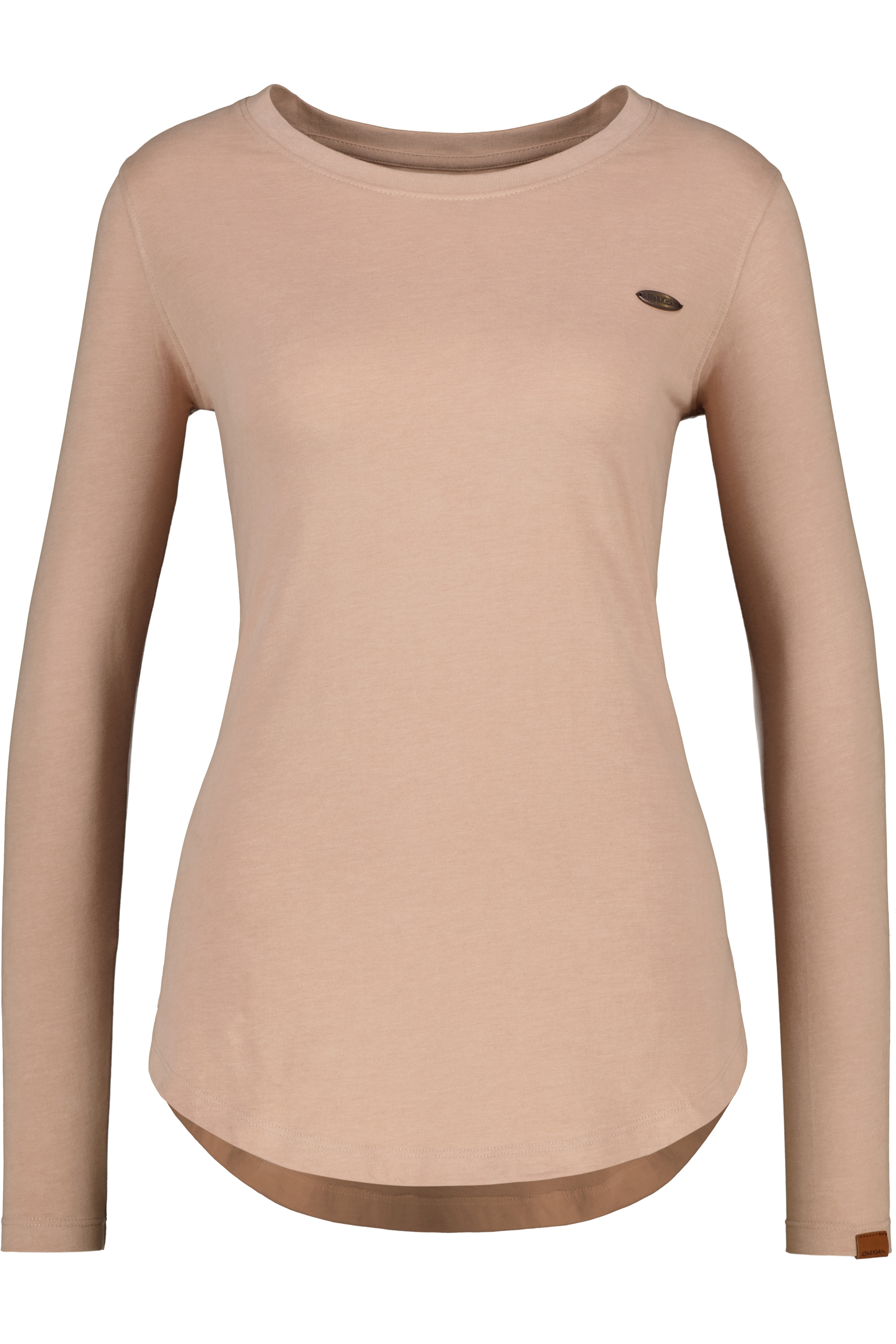 Alife & Kickin Langarmshirt Figurnah geschnittenes Longsleeve Shirt mit Rundhalsausschnitt