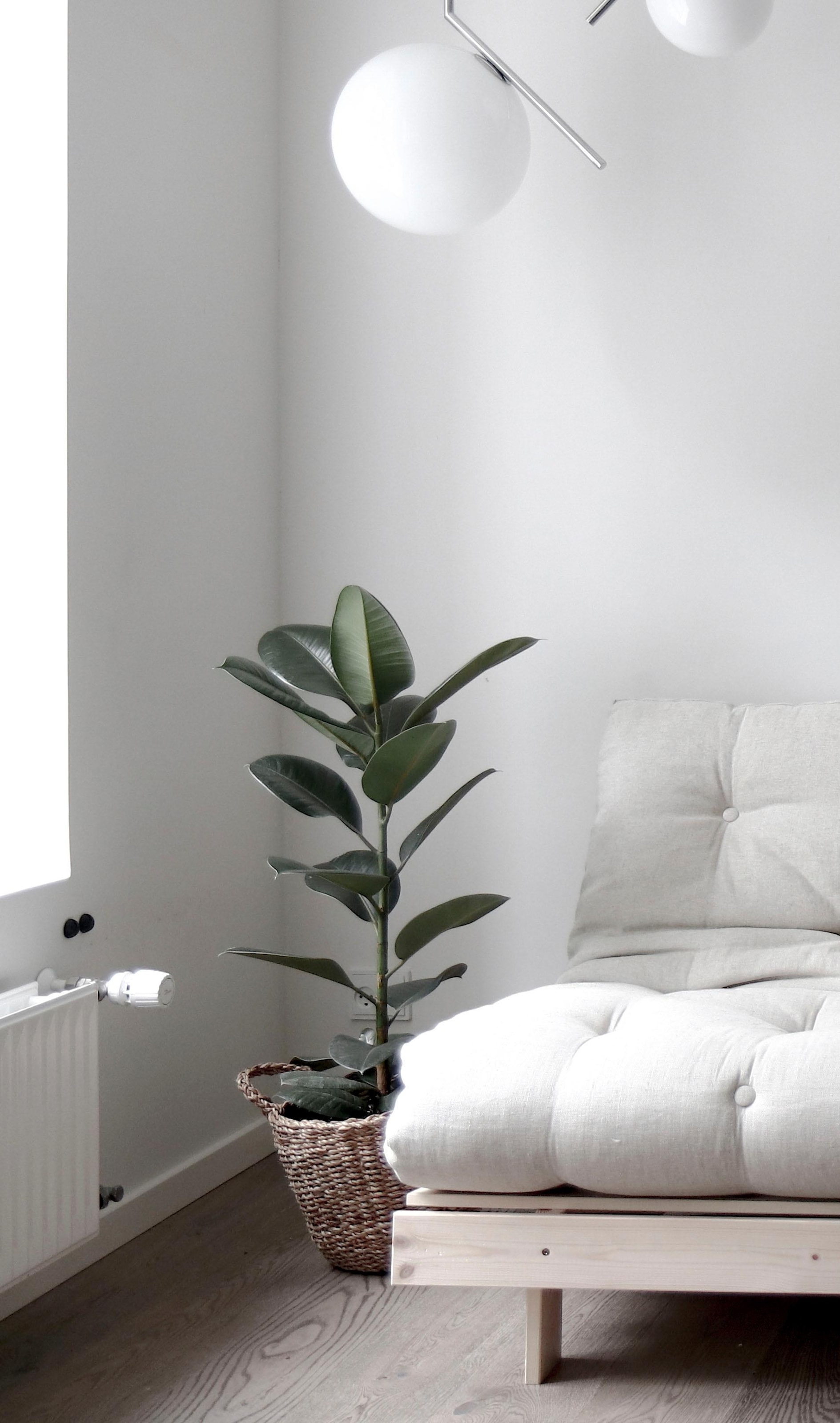Karup Design Schlafsofa »Roots 90 Schlafsofa, Gästebett, Sofa mit Futonmatratze«, Inkl. Futonmatratze, Liegefläche 90x200 cm, FSC® zertifizierte Kiefer