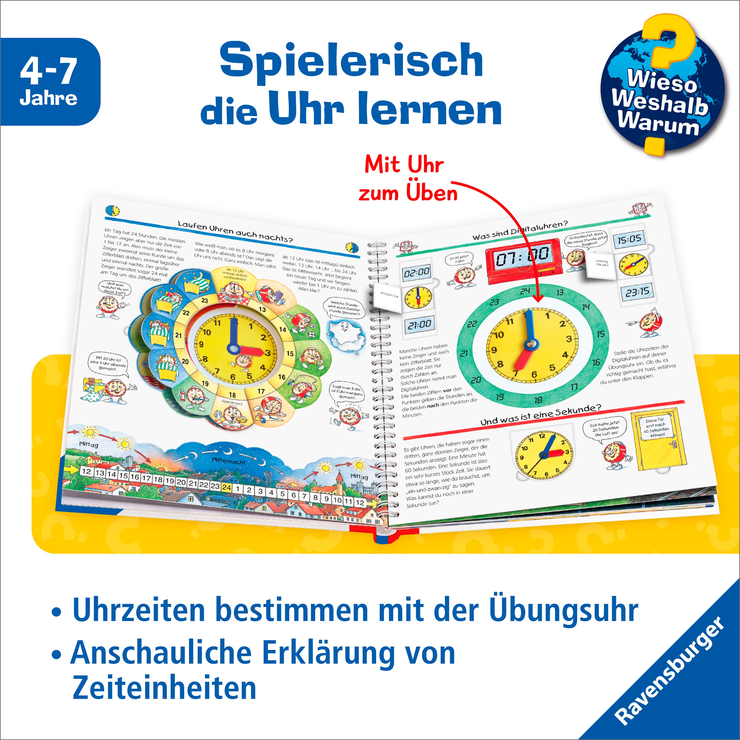 Ravensburger Buch »Wieso? Weshalb? Warum?, Band 25: Die Uhr und die Zeit«