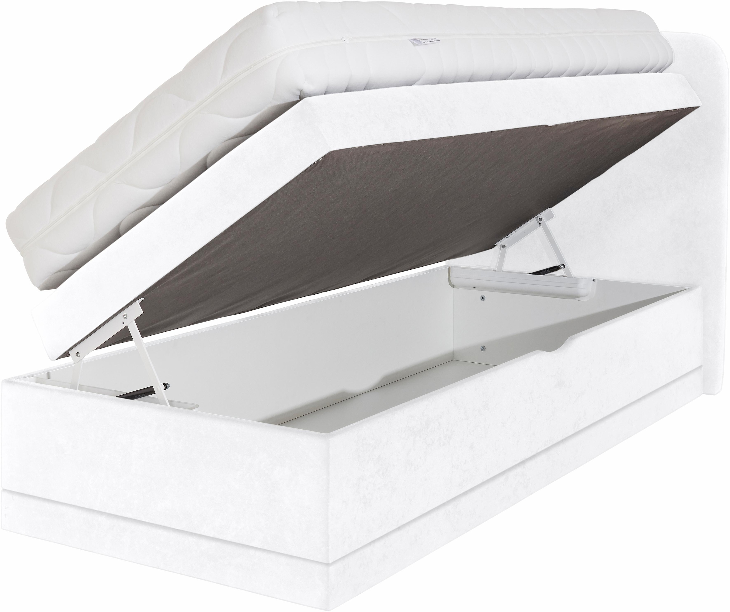 Westfalia Schlafkomfort Boxspringbett, wahlweise mit Bettkasten und 2 Matratzenqualitäten
