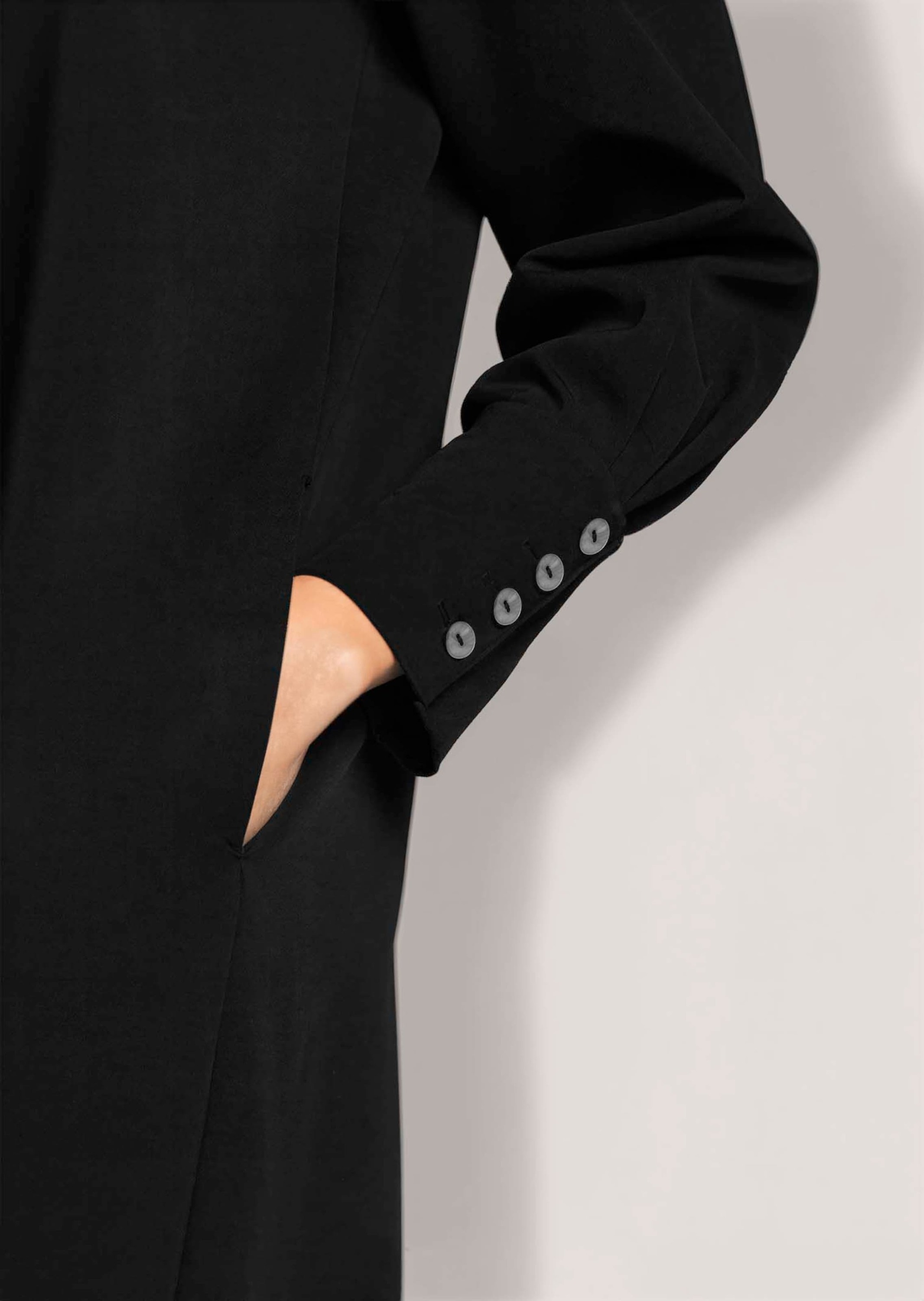 MADELEINE Midikleid »Kleid Hemdblusenkleid in Tunikaform« Ohne Tasche