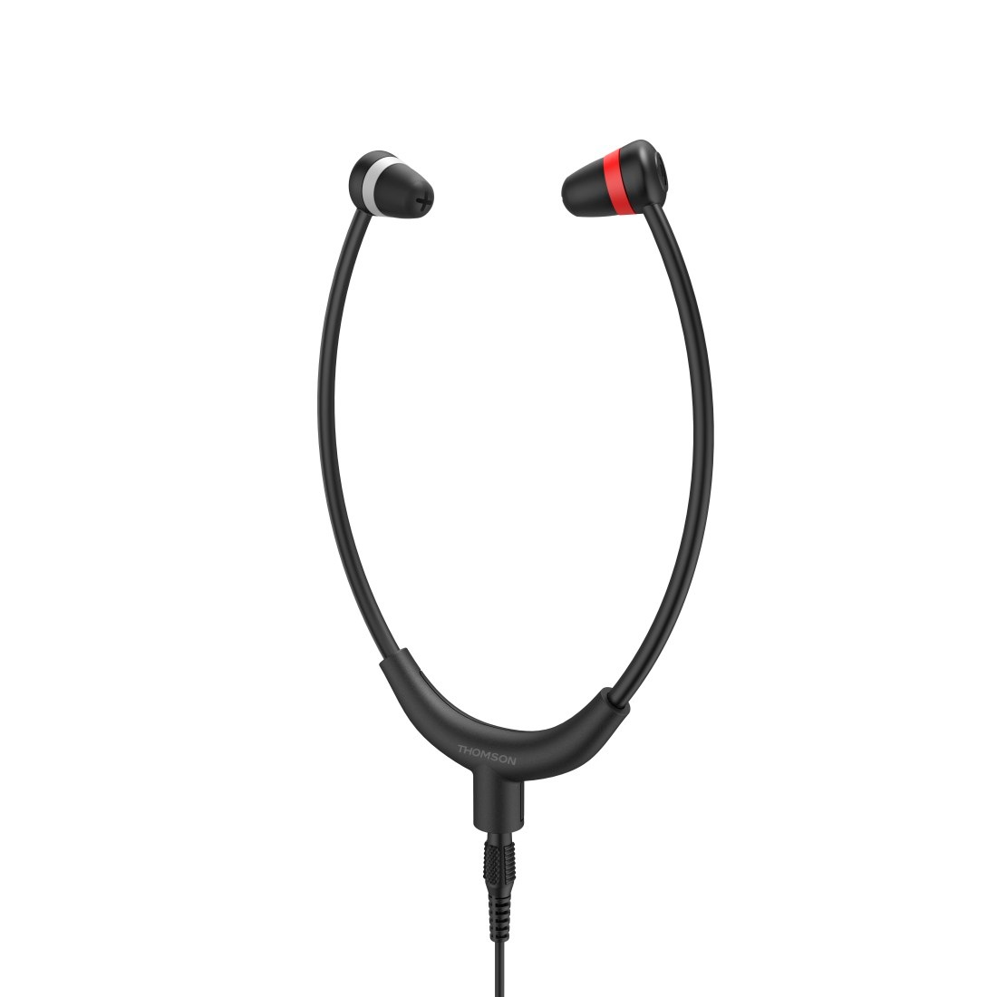 Thomson TV-Kopfhörer In-Ear, Kinnbügel, getrennte Lautstärkeregler