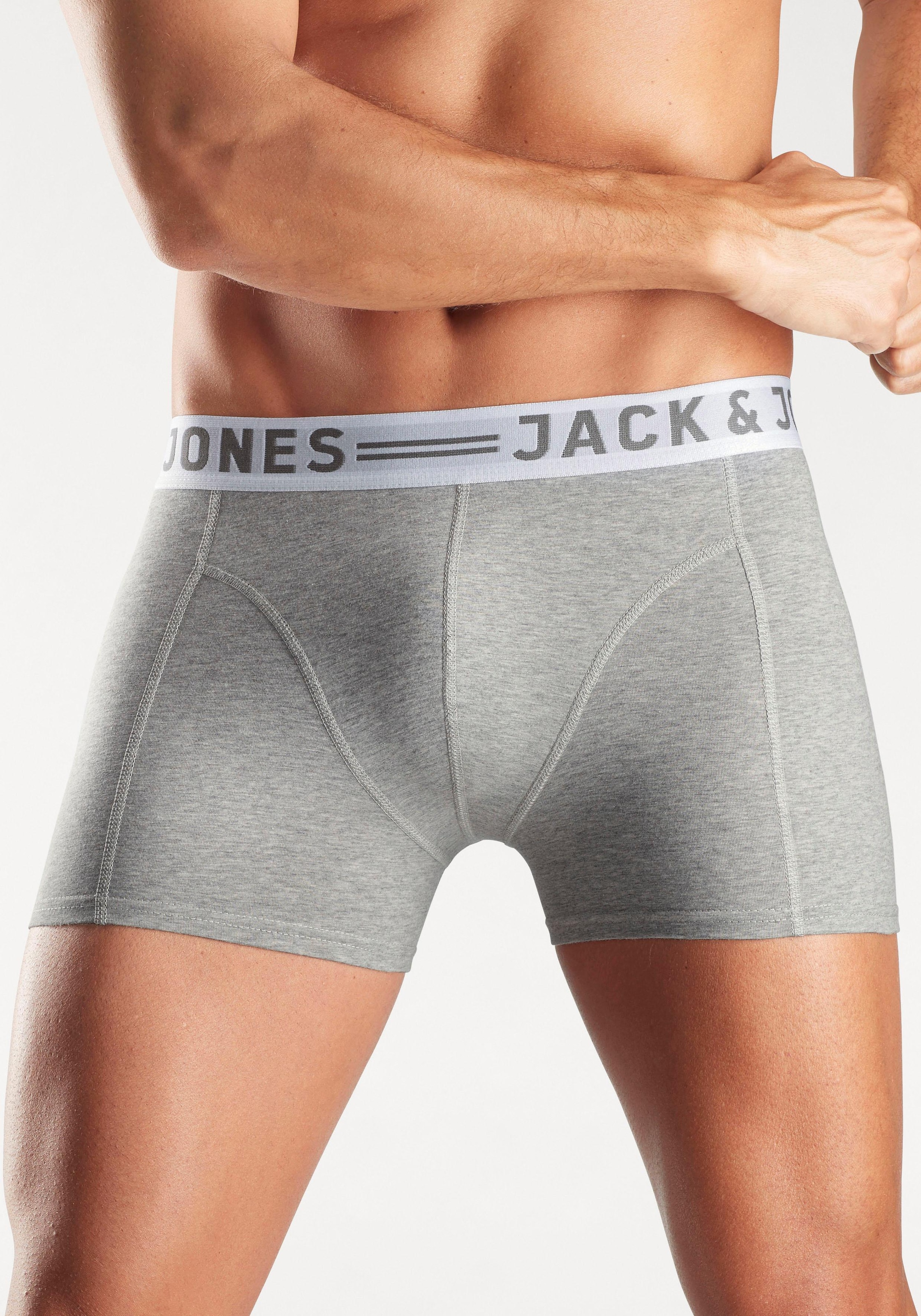Jack & Jones Boxer »Sense Trunks« Packung, 3 Stk. tlg.,
