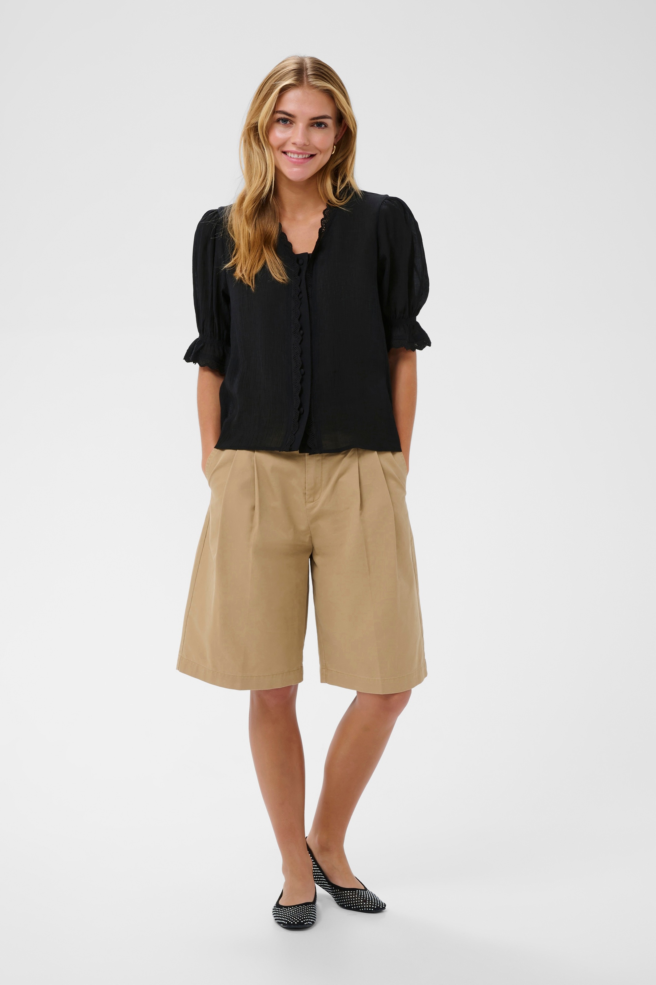 Saint Tropez Kurzarmbluse »KristelSZ Shirt«