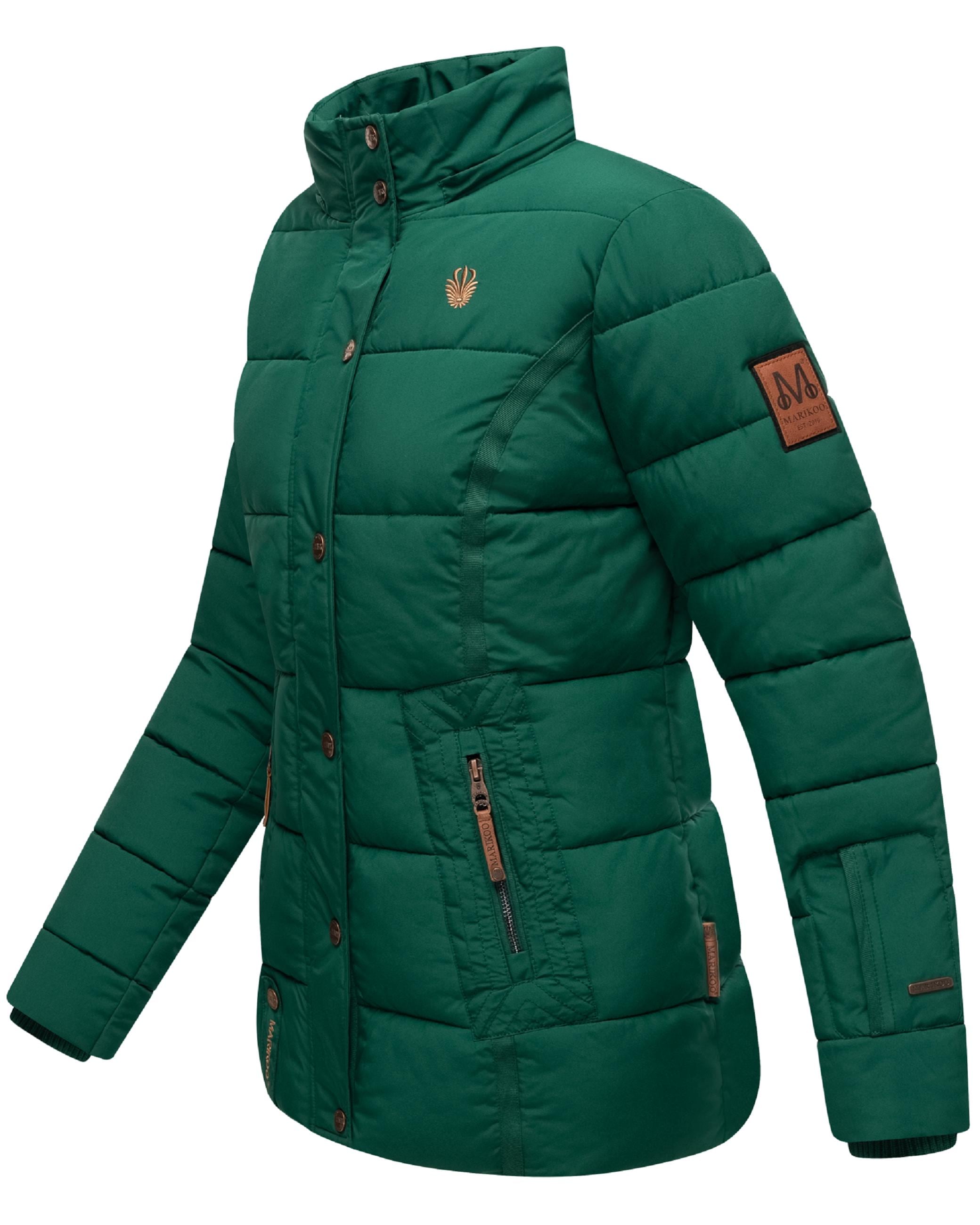 Marikoo Winterjacke »Winterjacke Nekoo«, mit Kapuze, stylische Damen Steppjacke mit großer Kapuze
