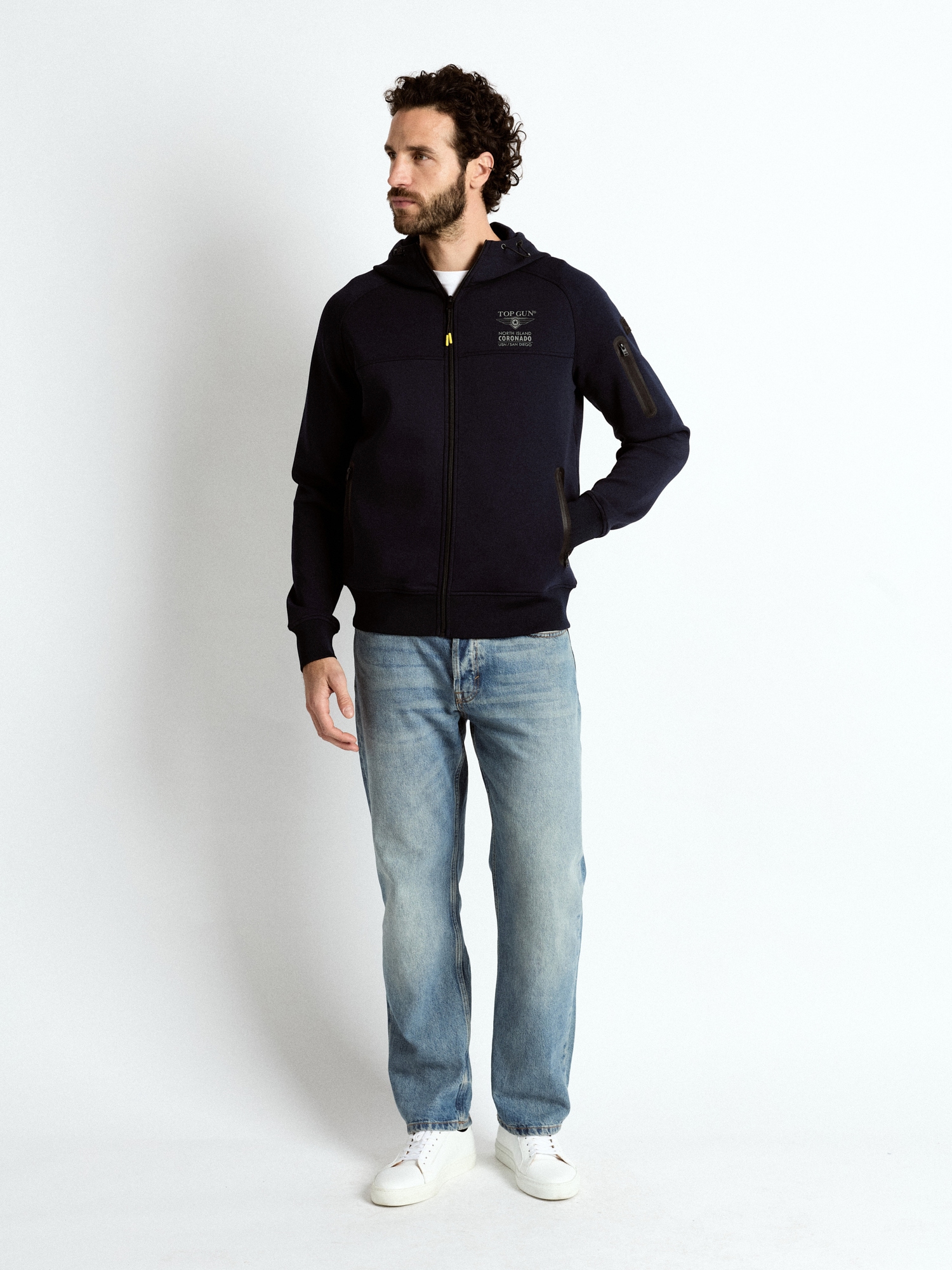 TOP GUN Sweatjacke »Sweatjacke TG25007«