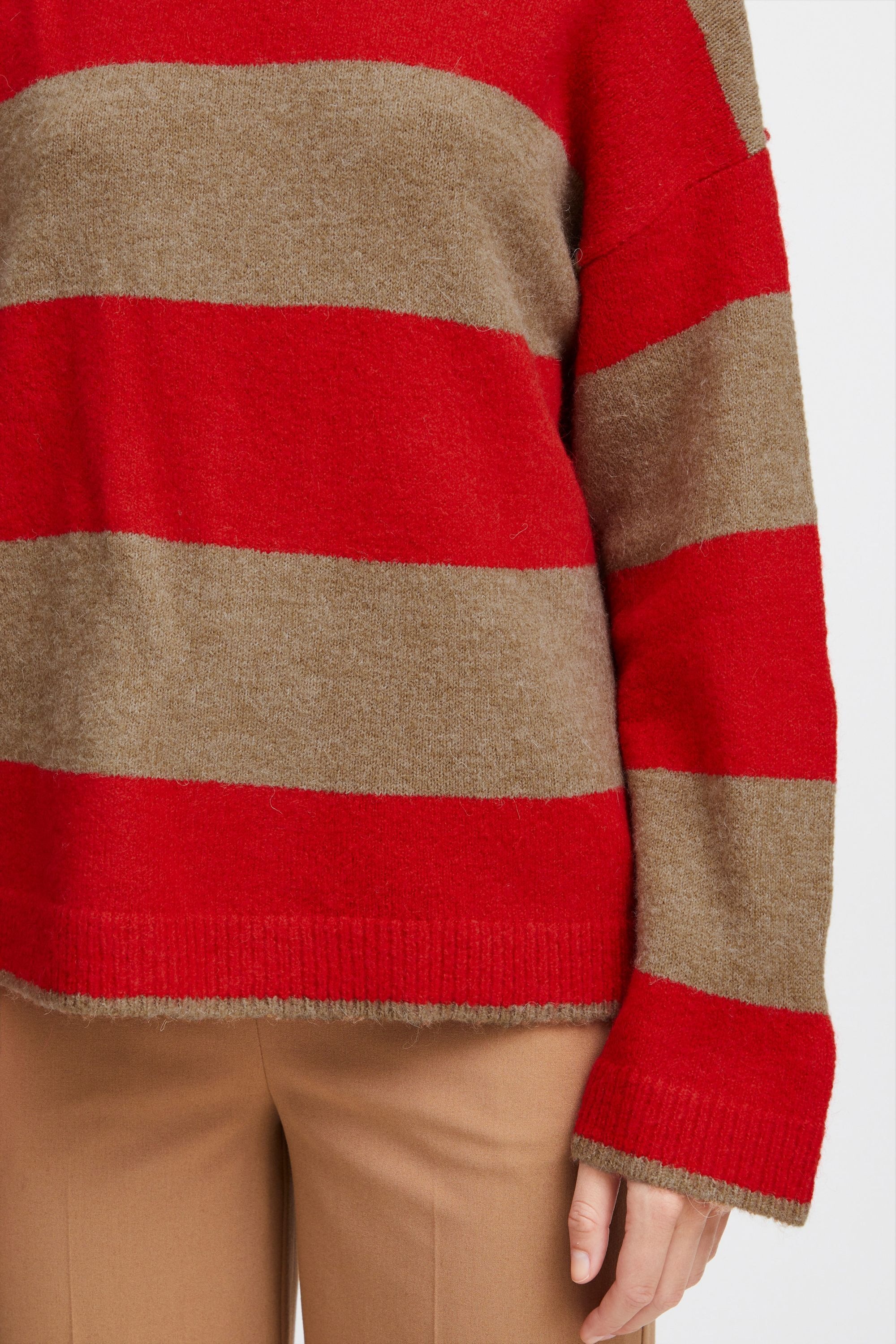b.young Strickfleece-Pullover »Strickpullover BYOmartha«