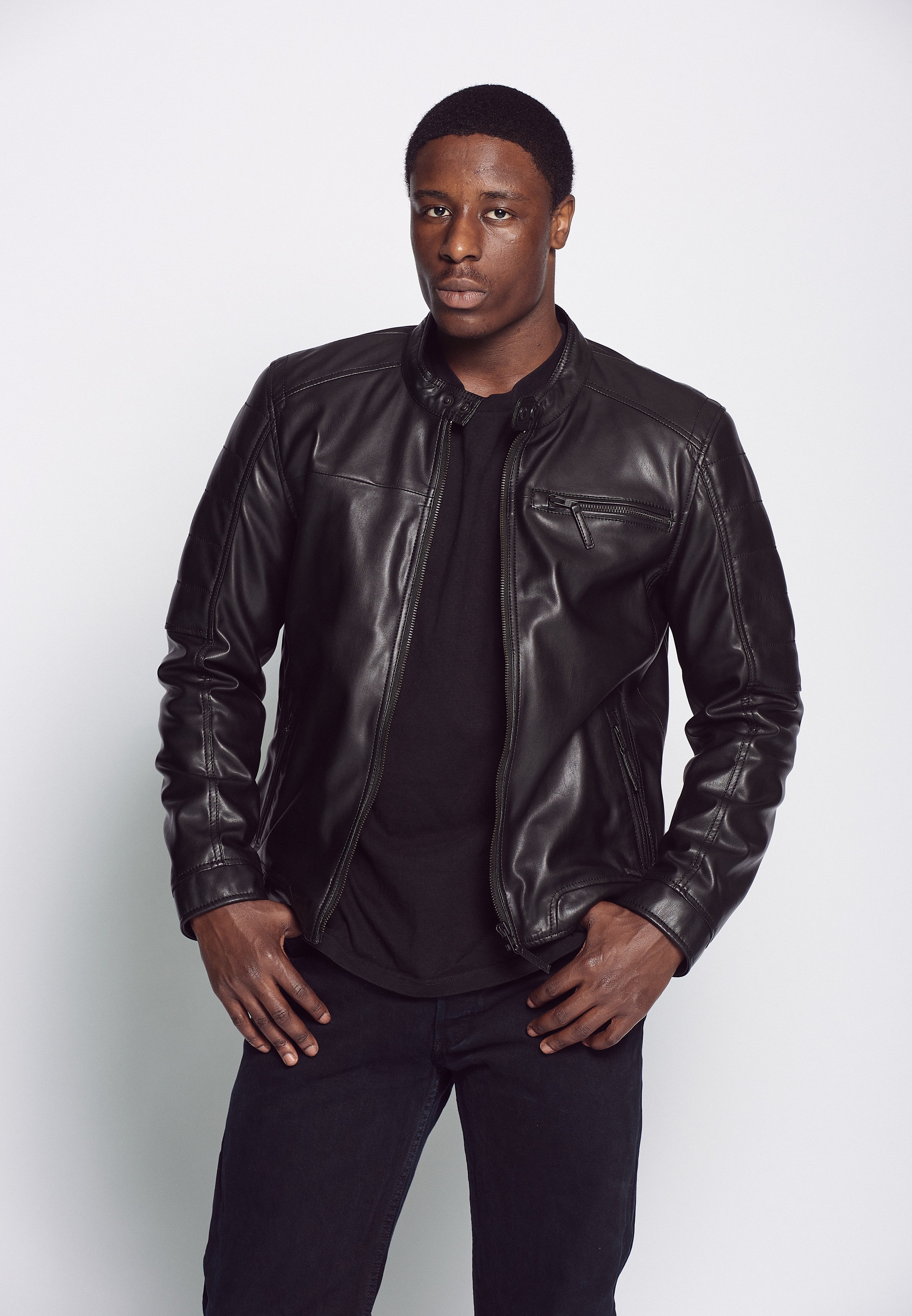 MUSTANG Lederjacke »Kunstlederjacke 31019249«