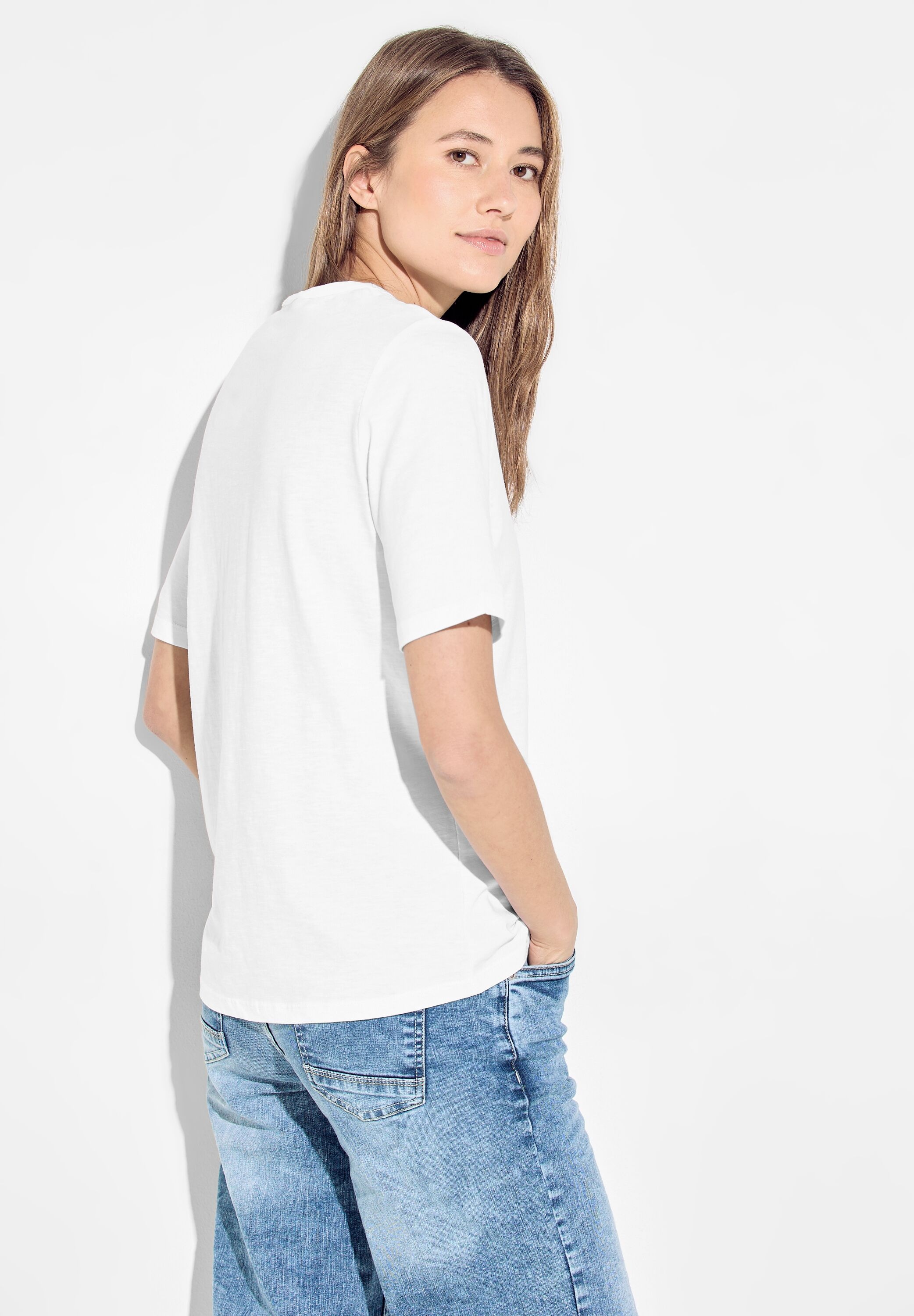 Cecil T-Shirt, mit Rundhalsausschnitt