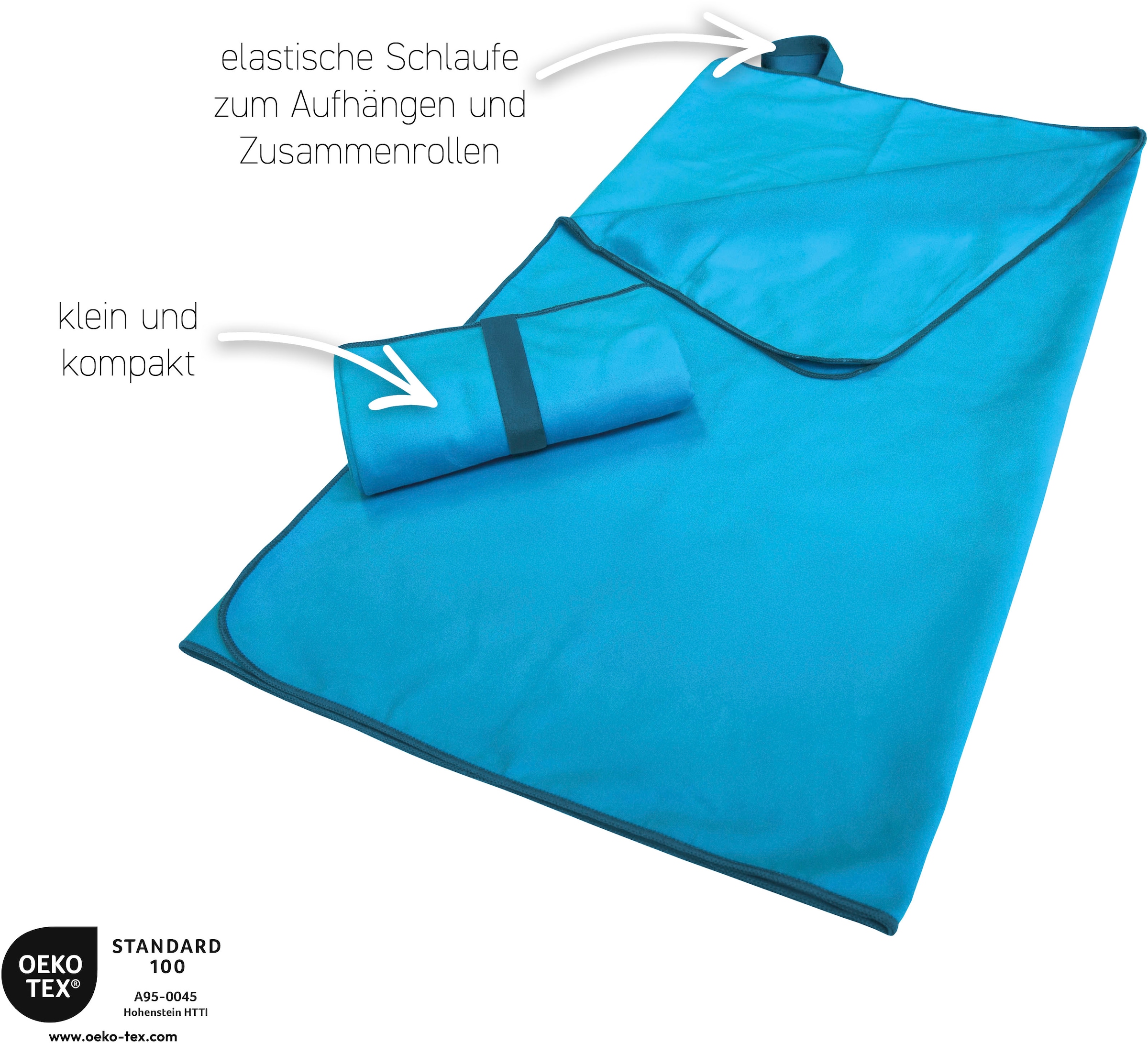 my home Sporthandtuch »Elja«, (1 St.), auch als 2er Set erhätlich