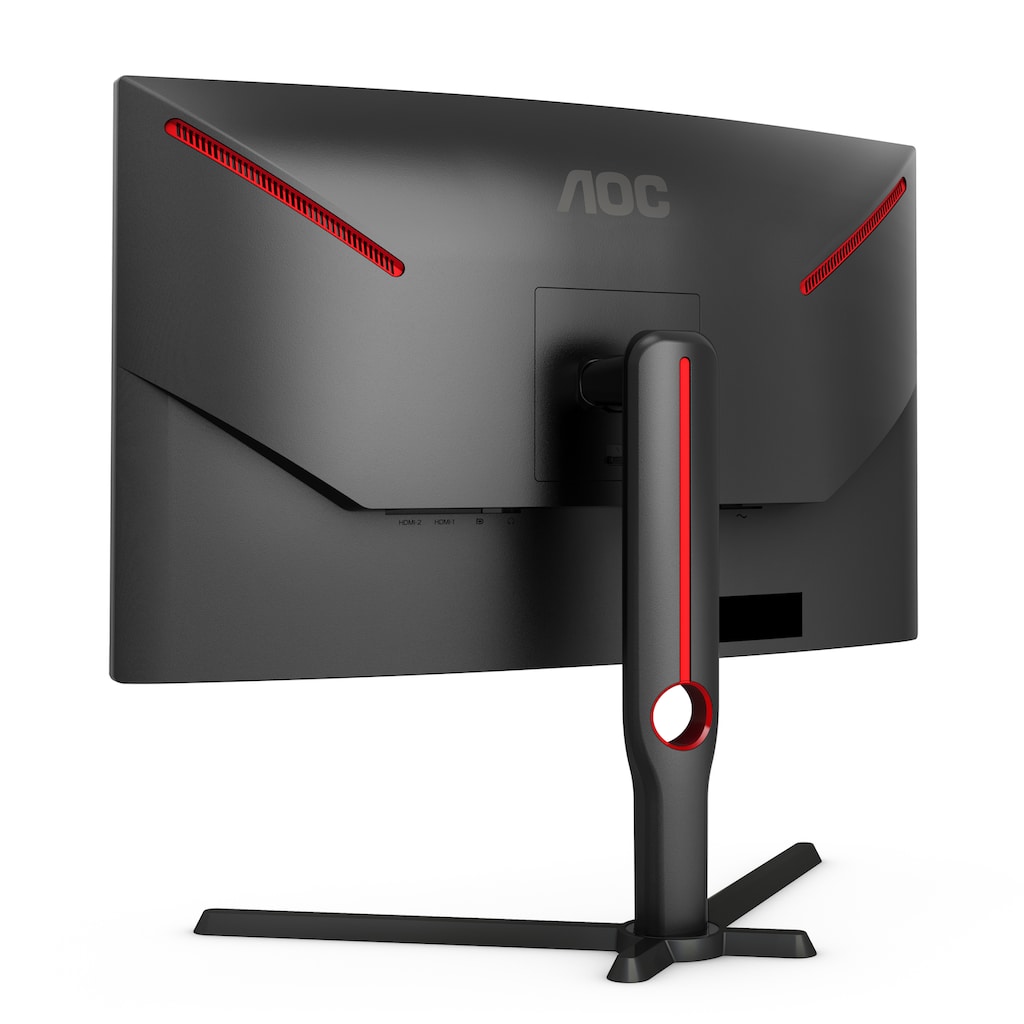 AOC Curved-Gaming-Monitor »CQ27G3SU/BK«, 68,6 cm/27 Zoll, 2560 x 1440 px, QHD, 1 ms Reaktionszeit, 165 Hz