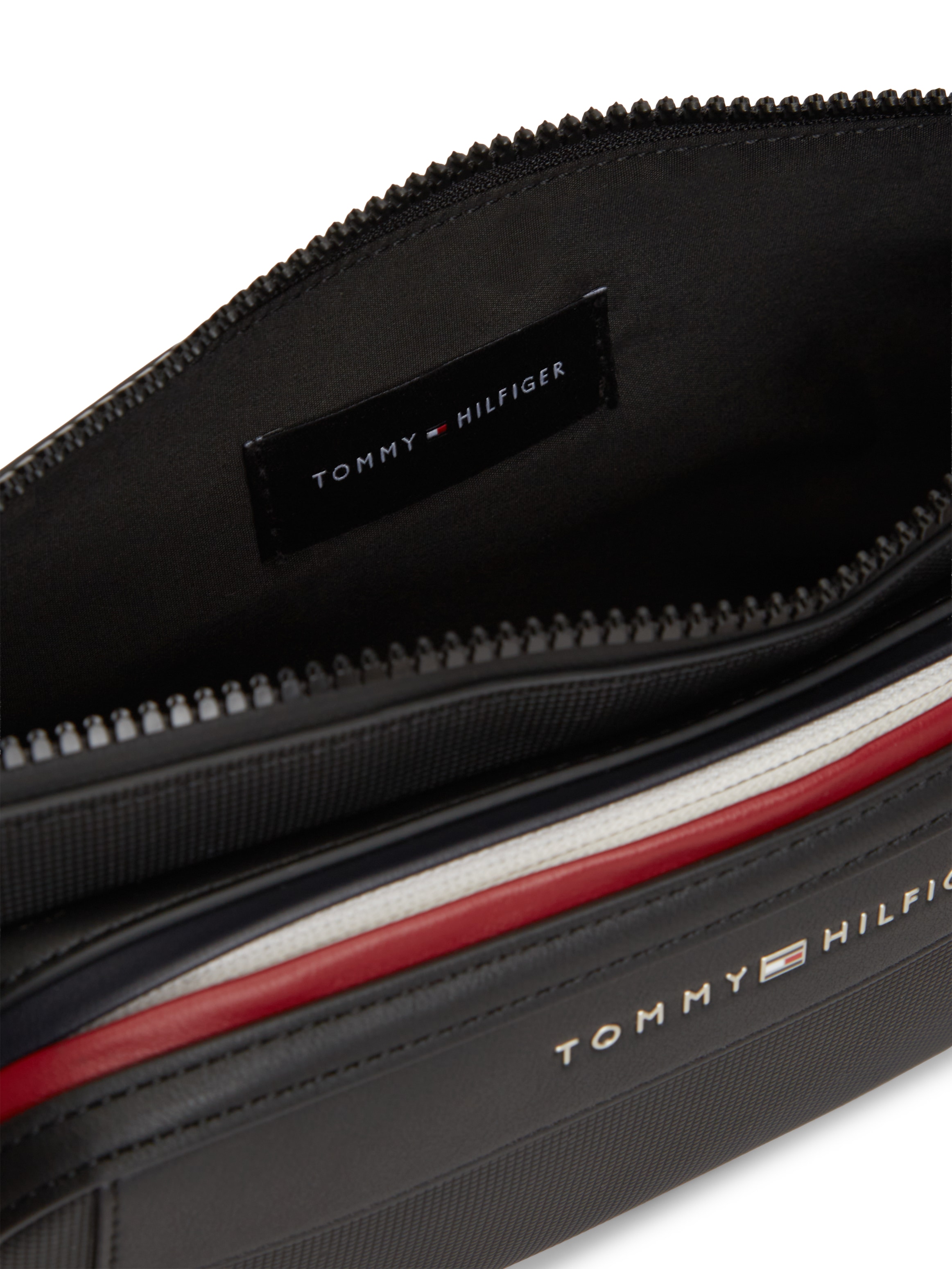 Tommy Hilfiger Bauchtasche »TH FOUNDATION BUMBAG« Unisex Schultertasche, Crossbody-Bag mit Streifen in Tommy Farben