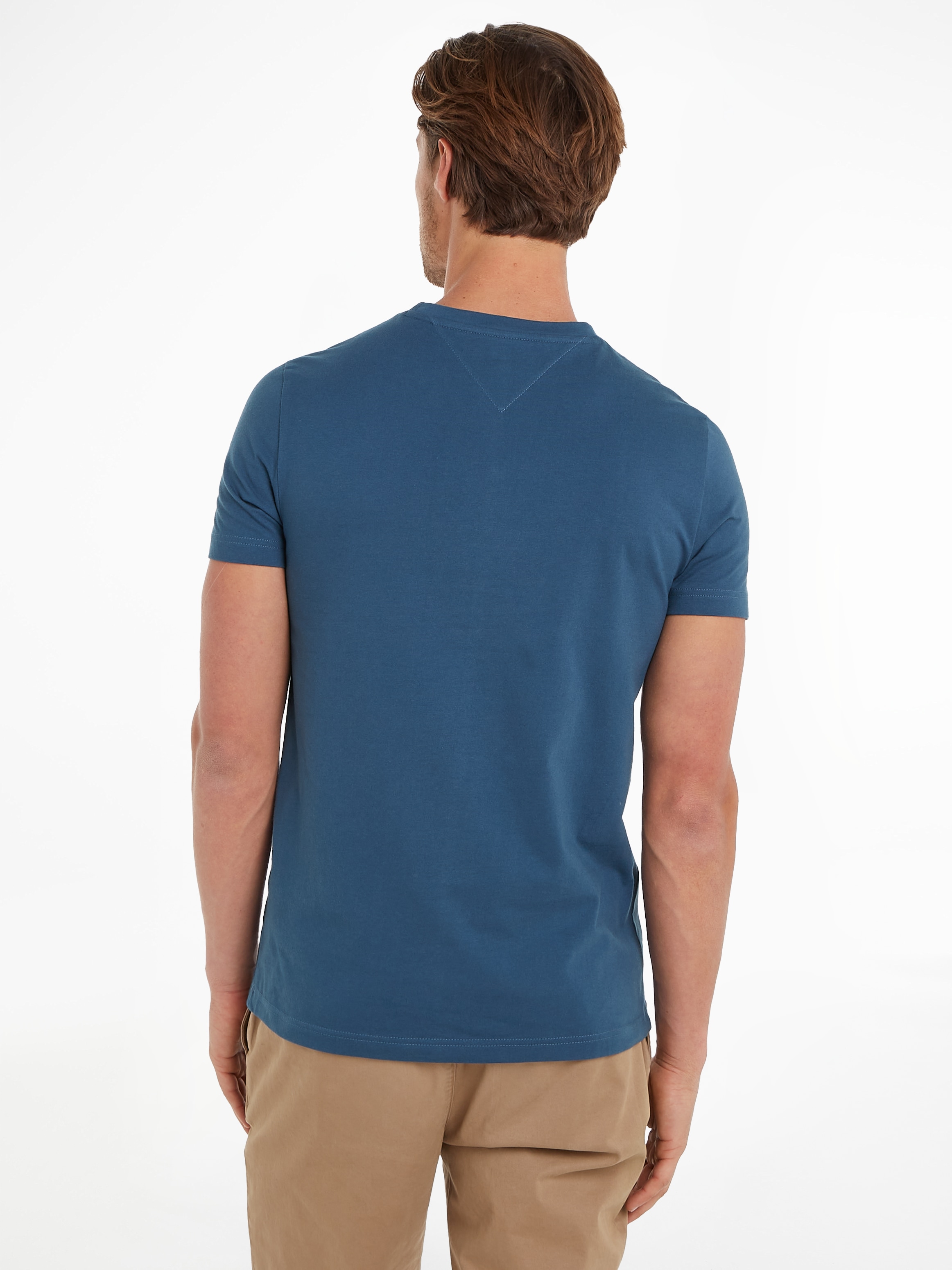Tommy Hilfiger T-Shirt »TOMMY LOGO TEE«, aus reiner, nachhaltiger Baumwolle