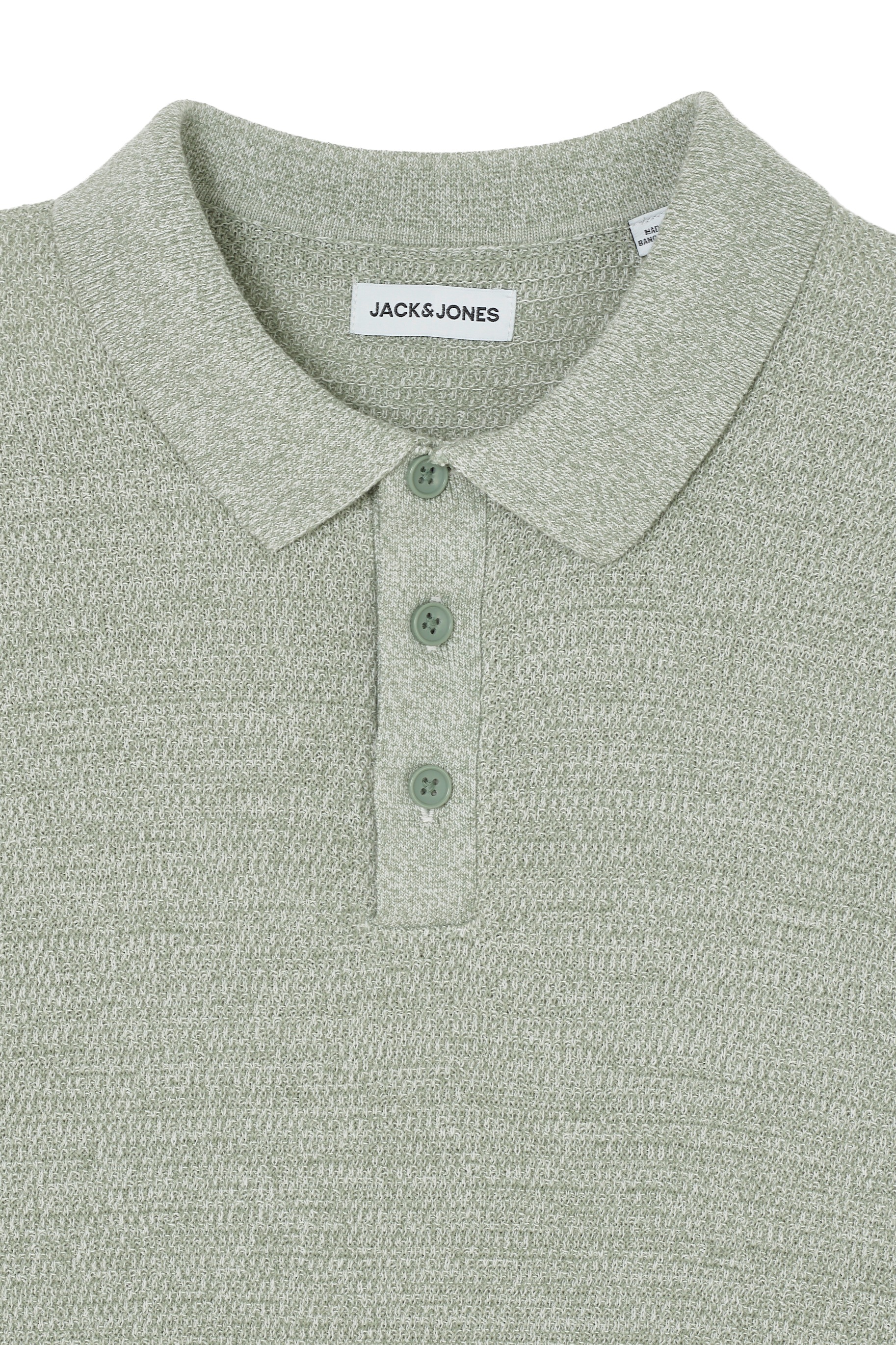 Jack & Jones Kurzarmpullover »JJEGEORGE KNIT POLO SS SN«, mit Polo Kragen