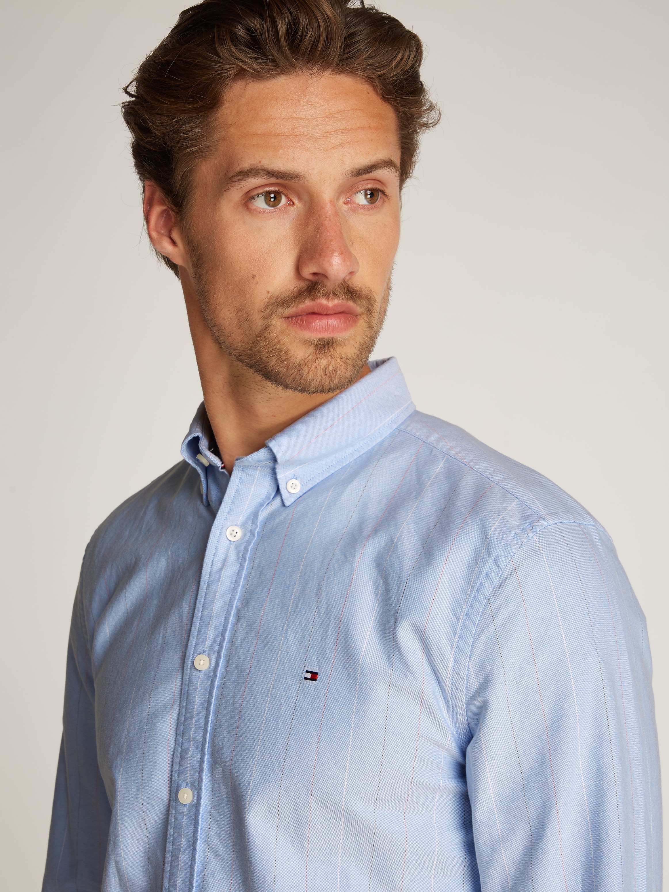 Tommy Hilfiger Businesshemd »HERITAGE OXFORD FINE STP SHIRT«