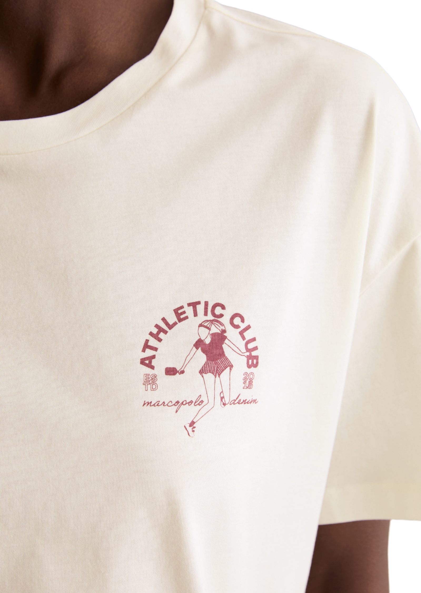 Marc O'Polo DENIM T-Shirt relaxed aus Basic Single Jersey