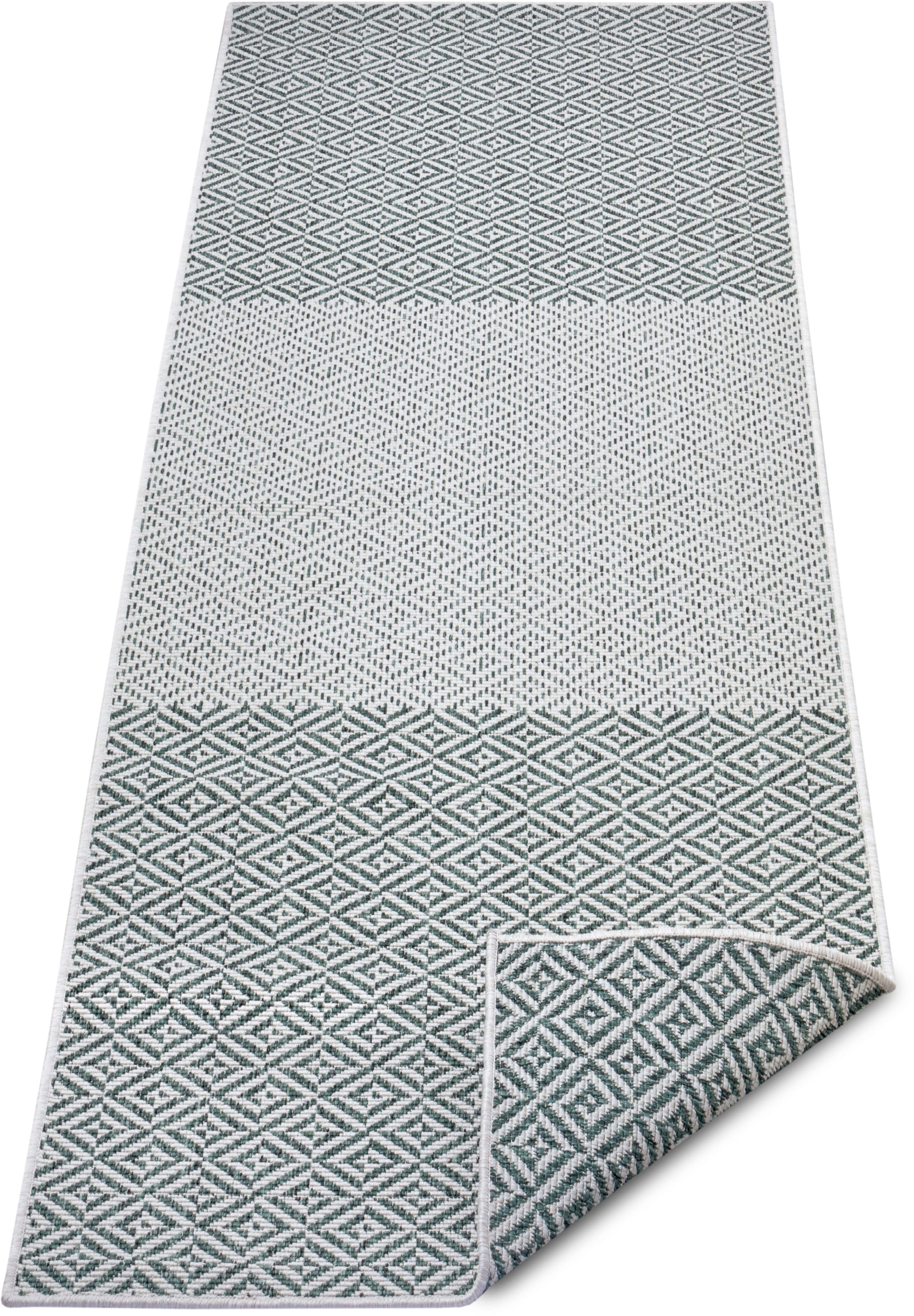 NORTHRUGS Läufer »Borneo«, rechteckig, 5 mm Höhe, In- und Outdoor geeignet, Wendbar