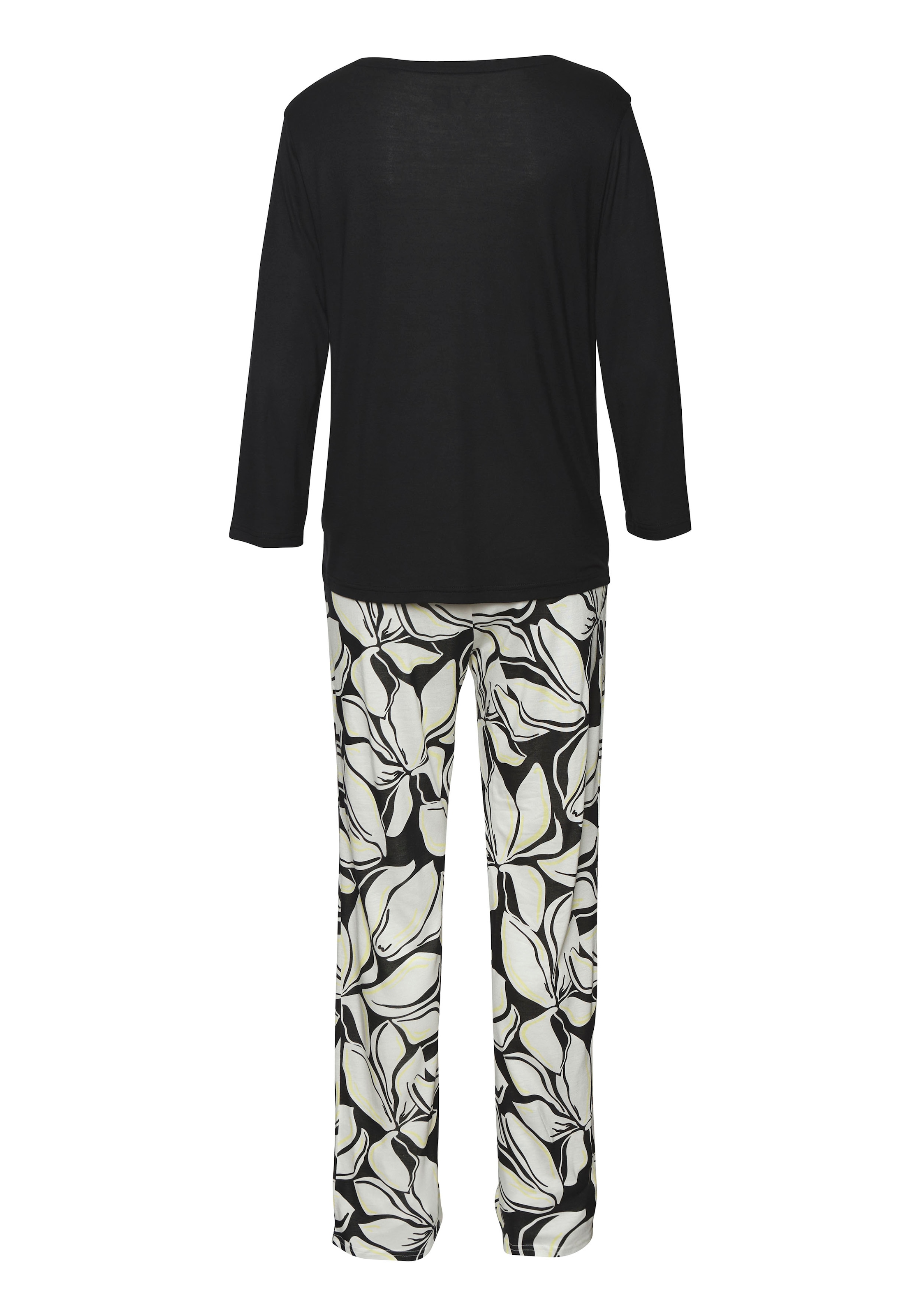 Vivance Dreams Pyjama, (2 tlg.), mit Allover-Druck