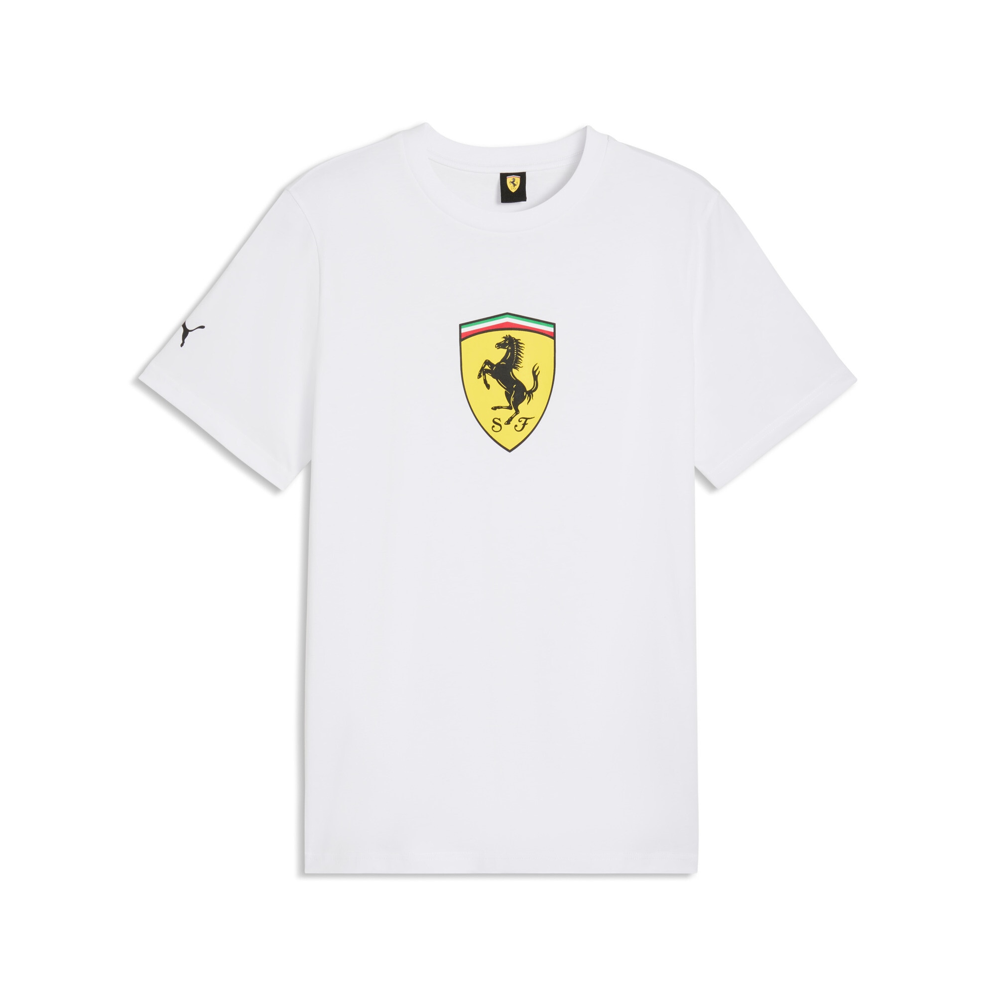 PUMA T-Shirt »FERRARI COLORED SHIELD TEE« Regular Fit, Kurzarm, für Motorsport-Fans, Rundhalsausschnitt