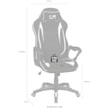 Duo Collection Gaming Chair »Game-Rocker R-10«, Stoffbezug-Netzstoff