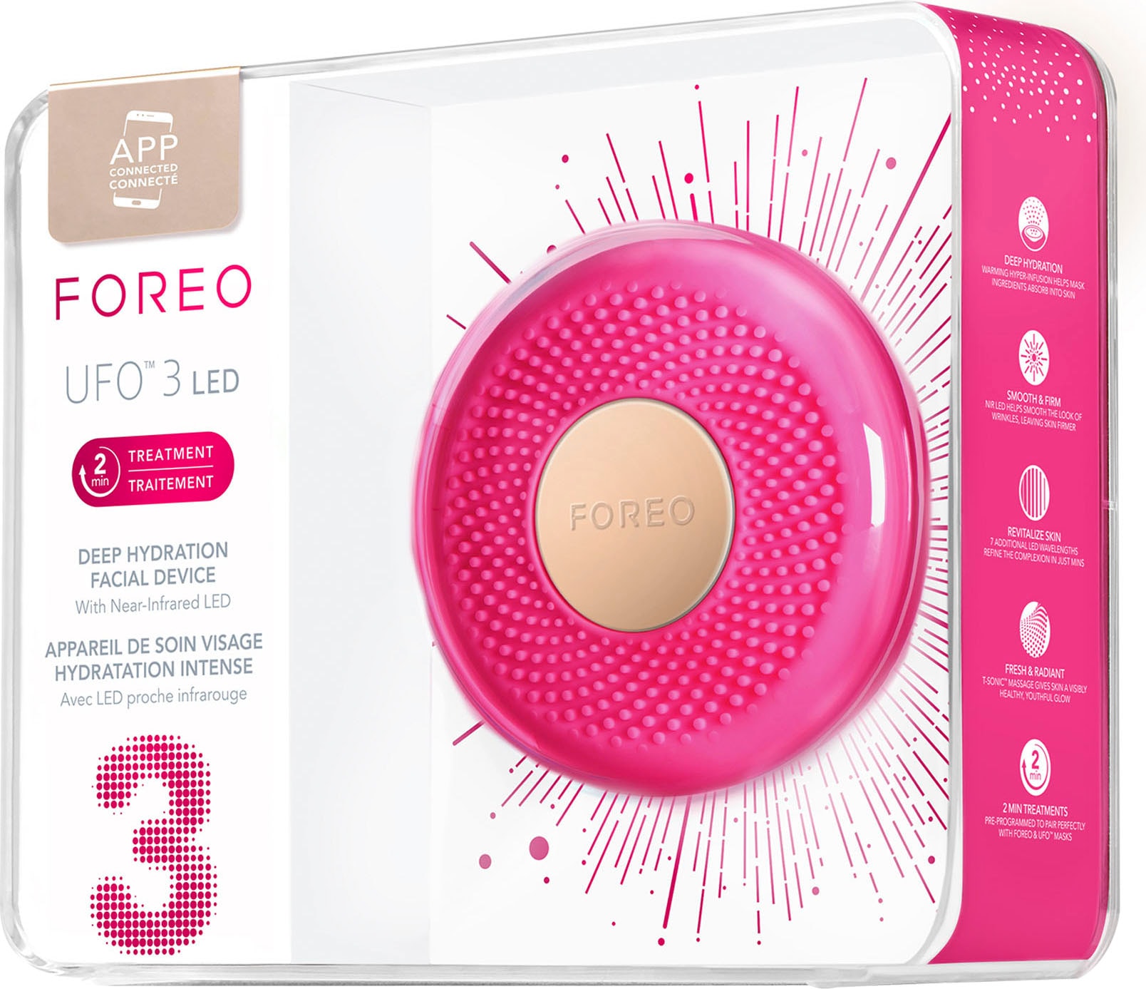 FOREO Kosmetikbehandlungsgerät »UFO™ 3 LED«