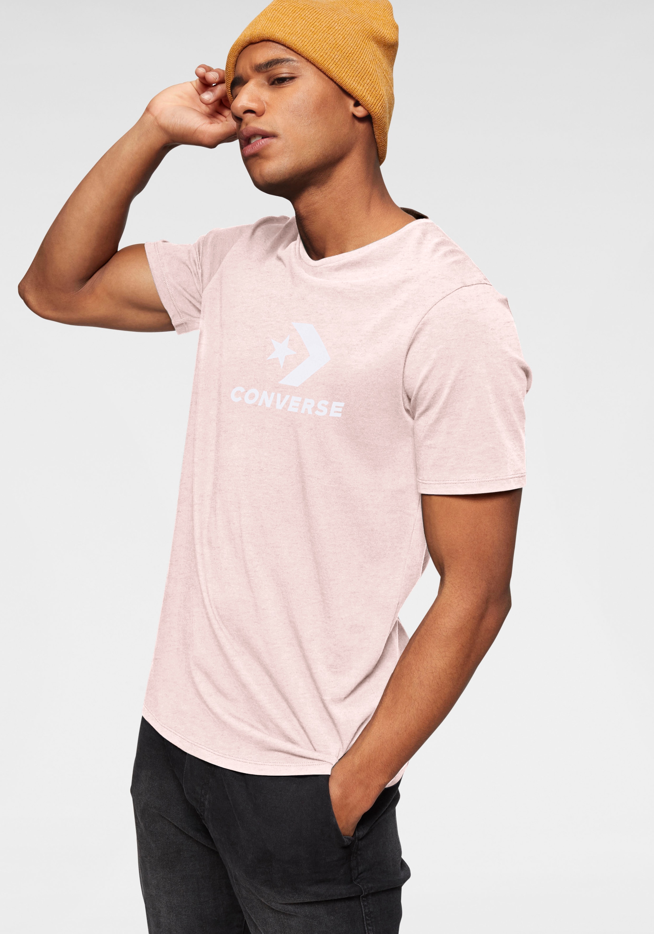 Converse T-Shirt »UNISEX CONVERSE GO-TO STAR CHEVRON LOGO STANDARD FIT T-SHIRT«