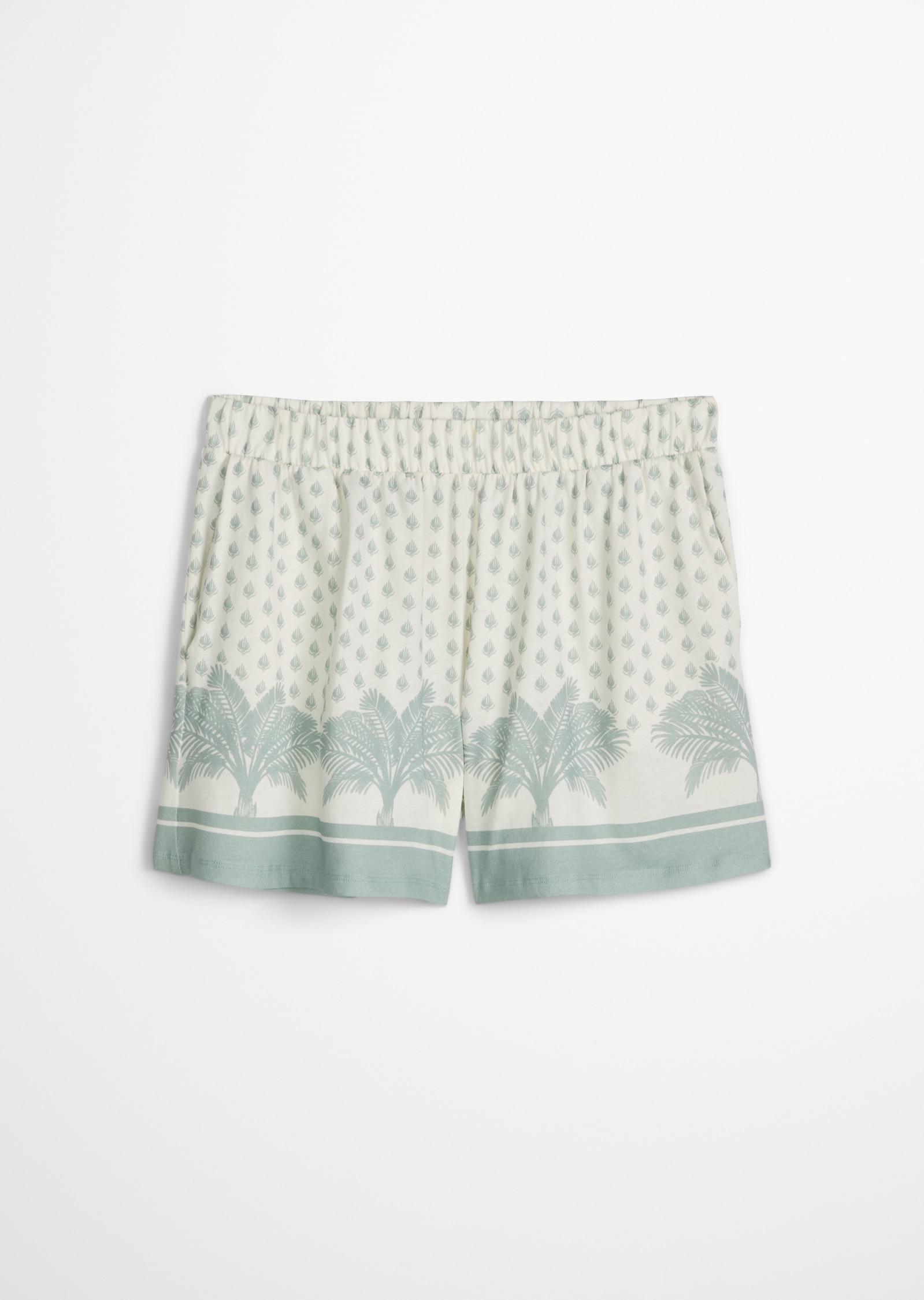 Marc O'Polo Schlafshorts »Mix N Match Cotton«  mit floralem Print, Gummizug