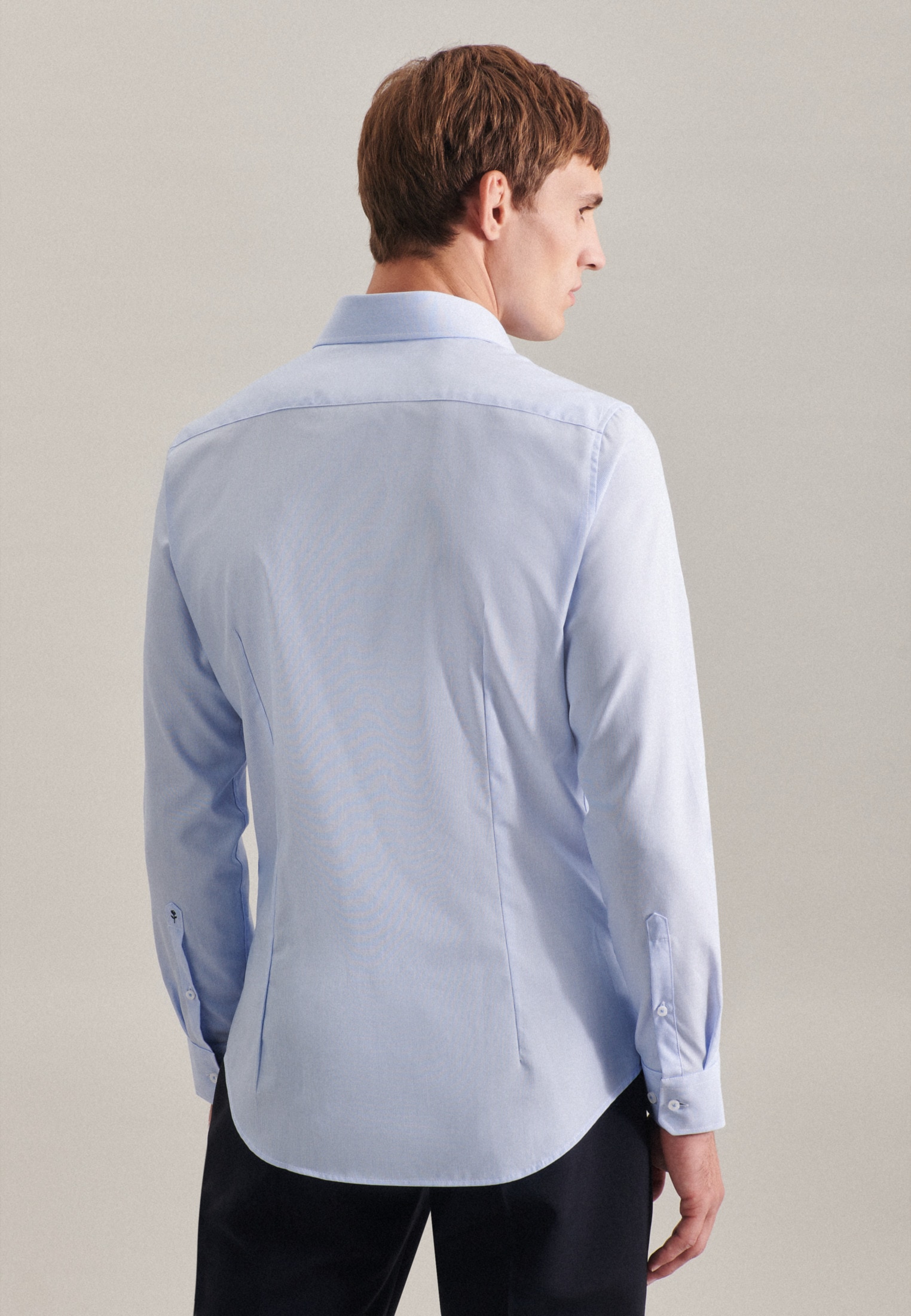 seidensticker Businesshemd »Slim«, Slim Langarm Kentkragen Streifen