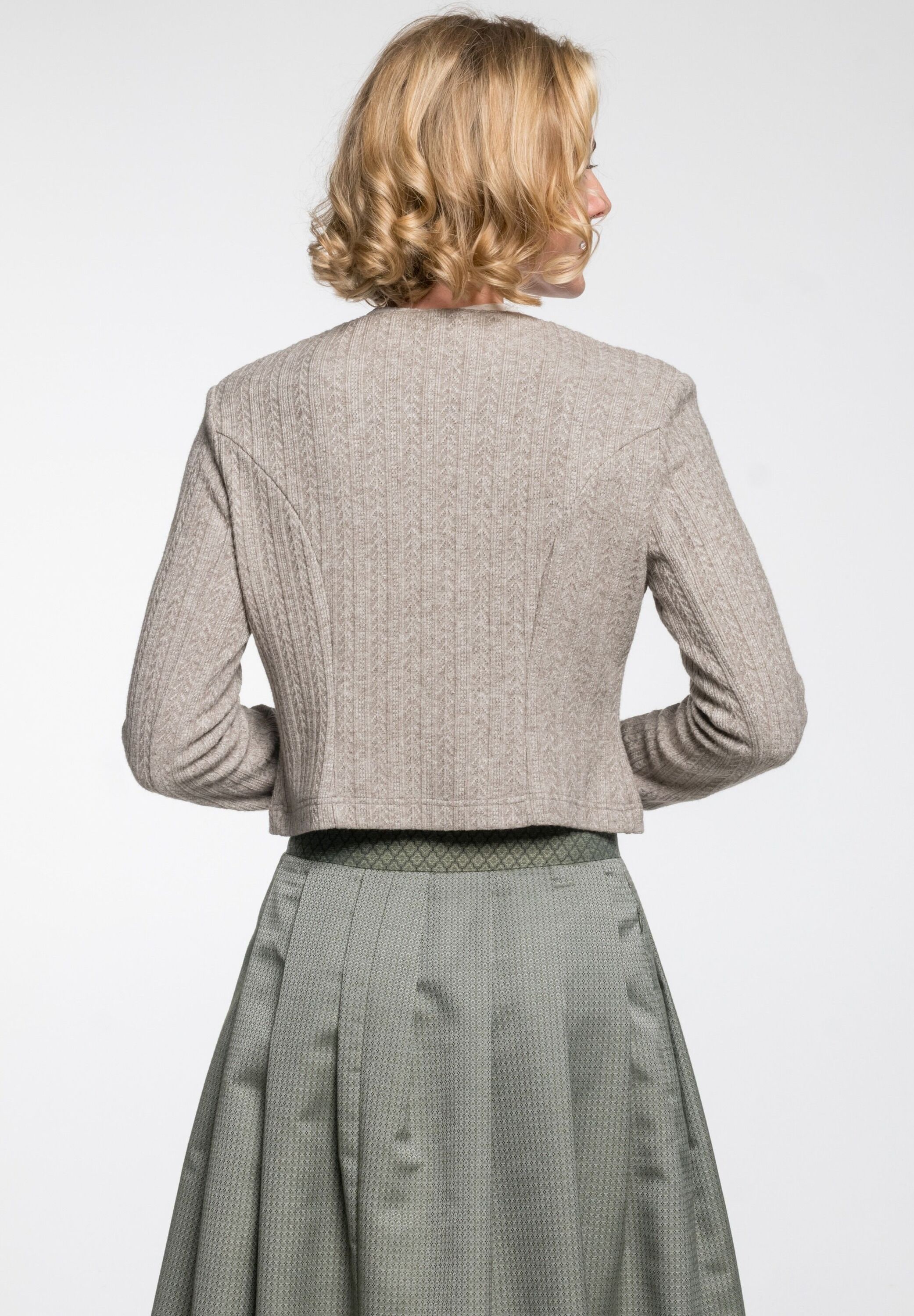 Spieth & Wensky Trachtenstrickjacke »Emana« Bolero für kühlere Festtage
